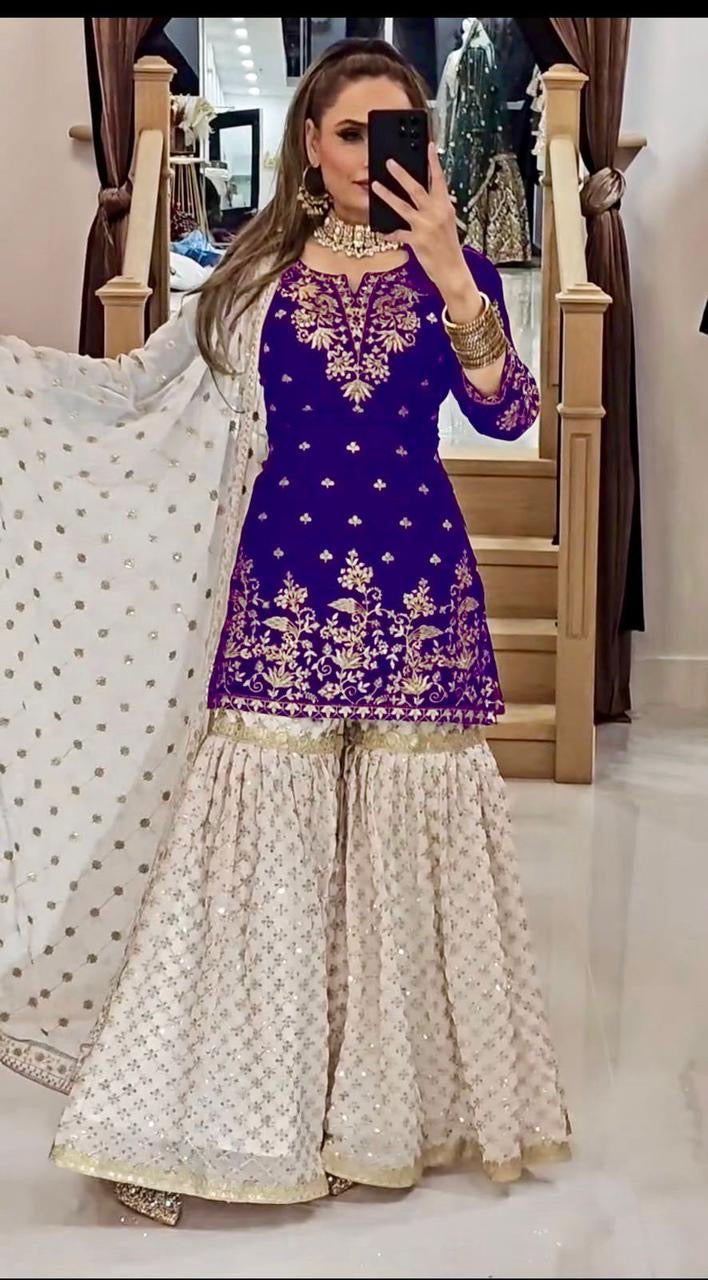 Sharara suit
