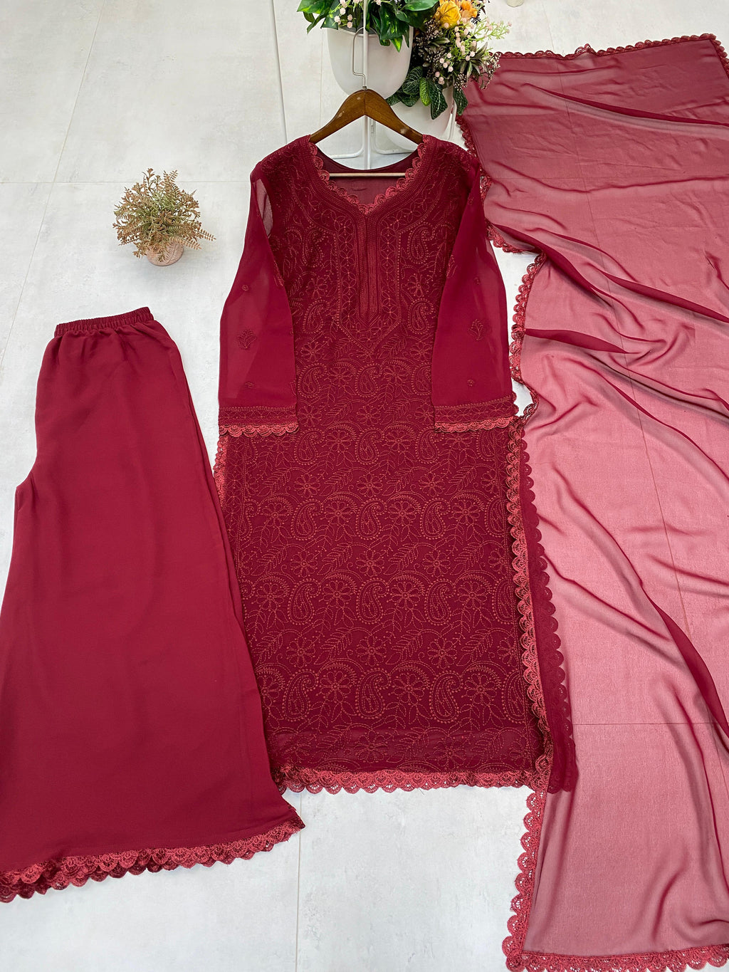 Chikankari suits