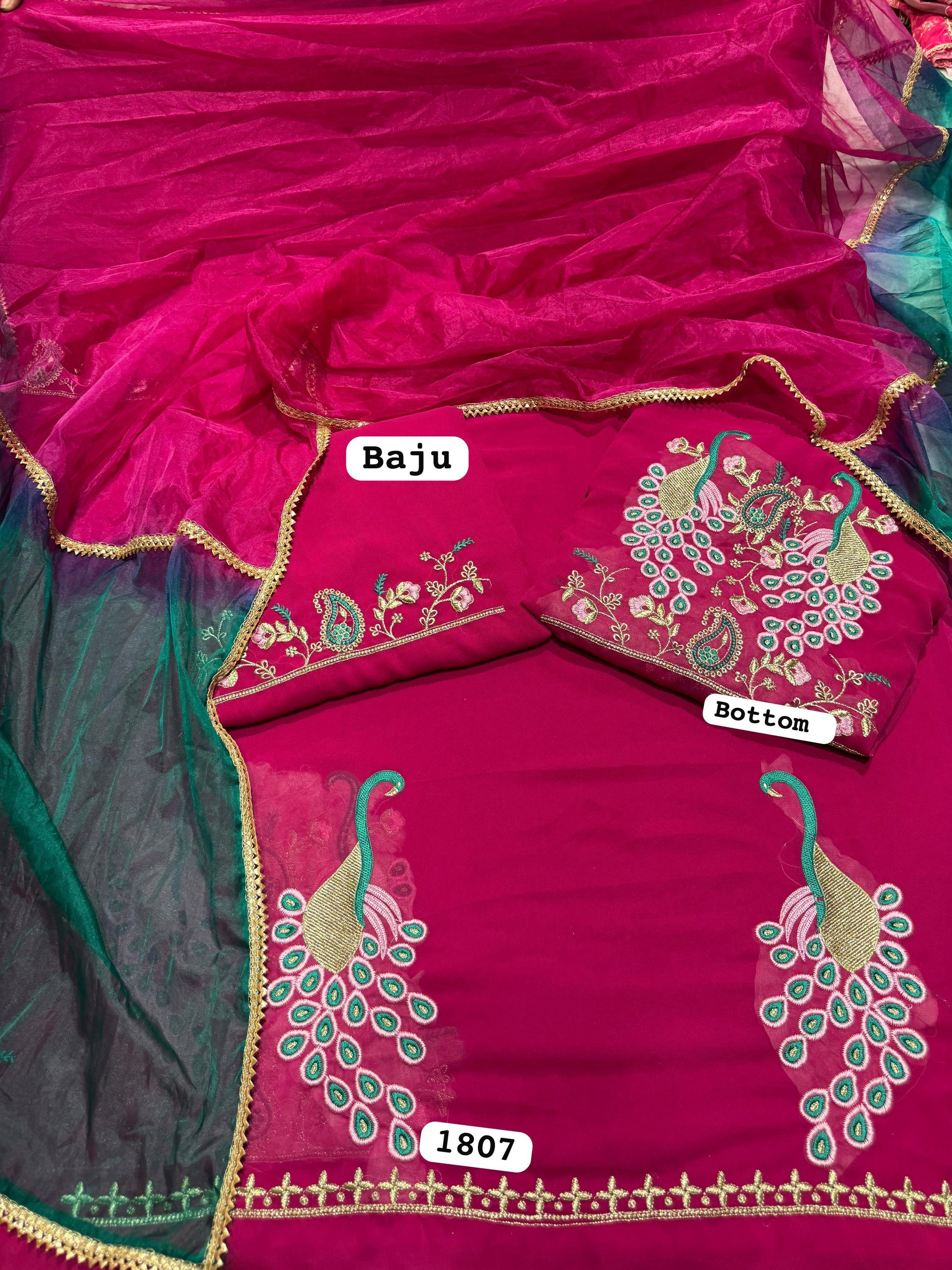 Unstitched georgette