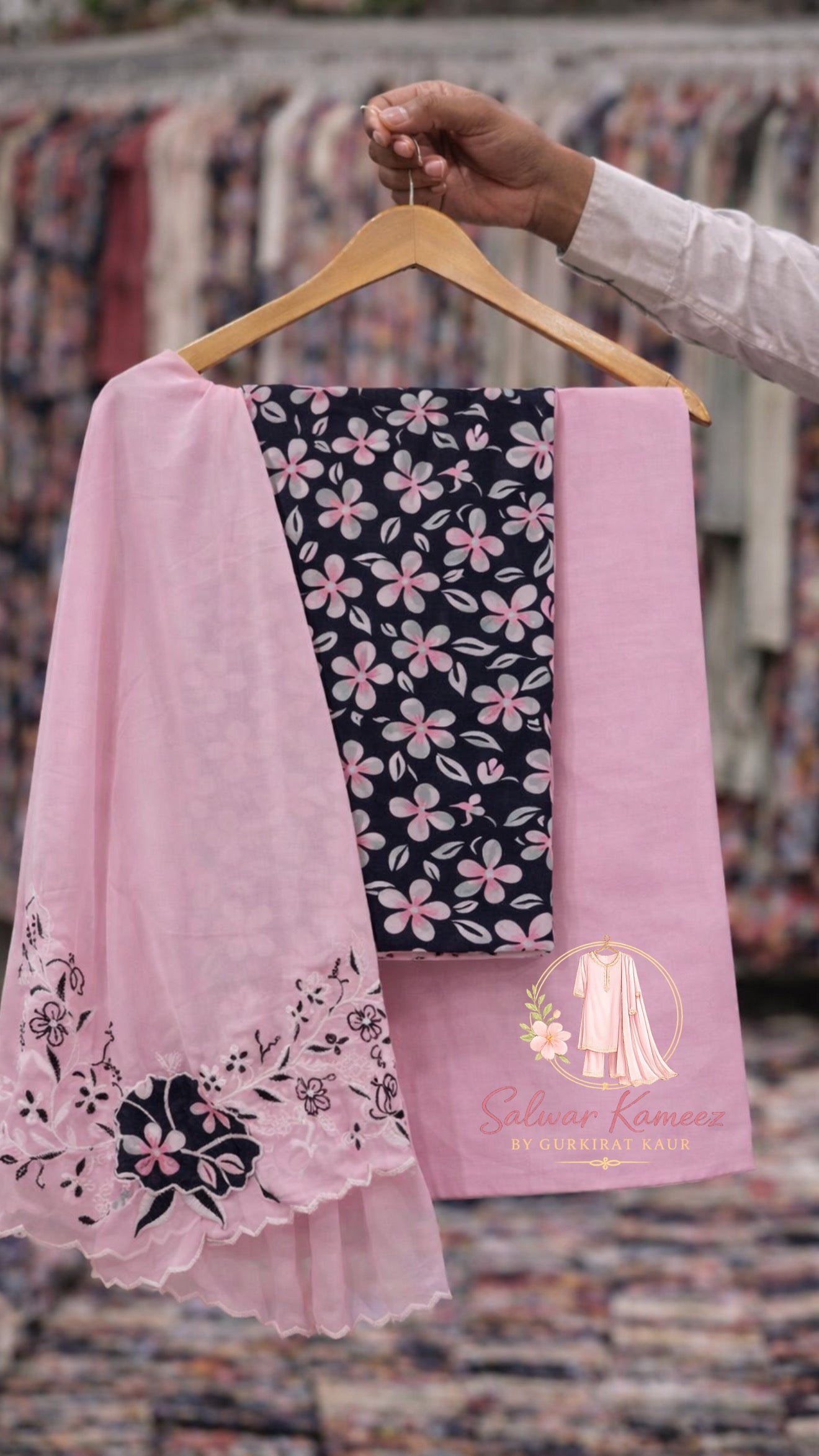 Unstitched georgette