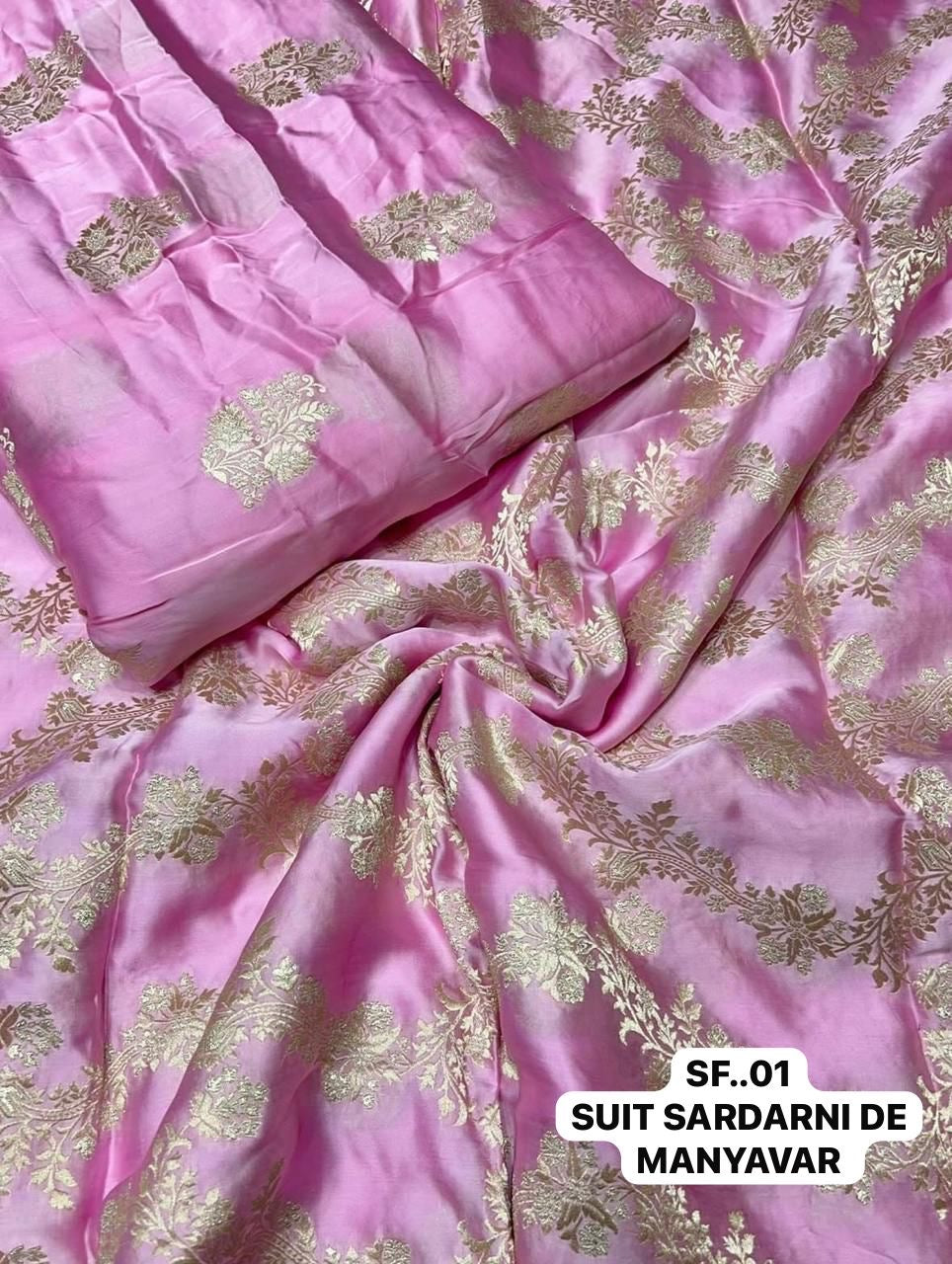 Fabric for lehngas suits