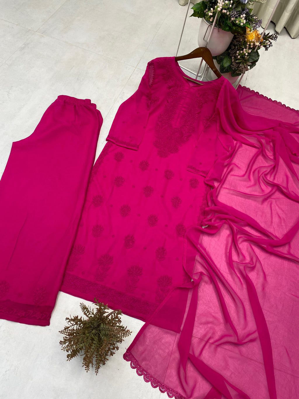 Chikankari suits