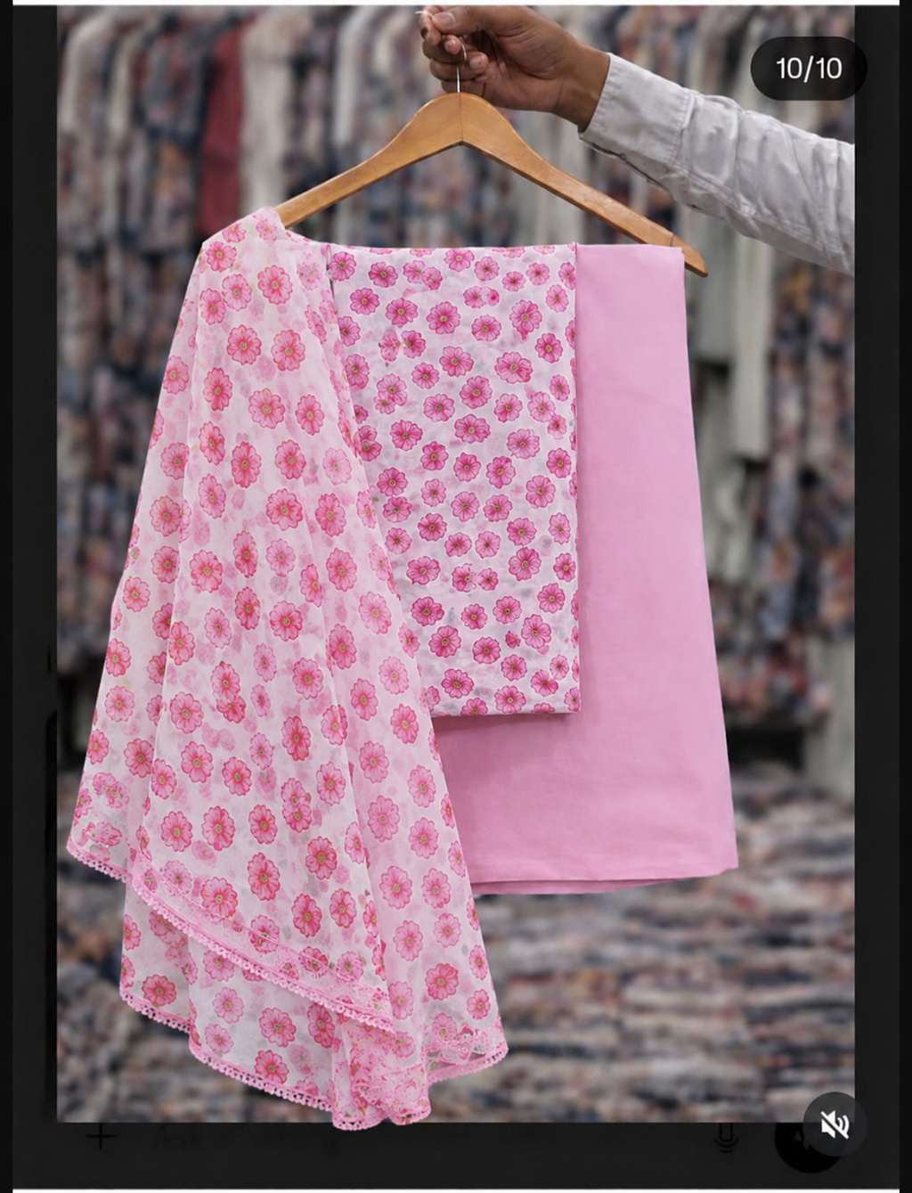 georgette suit