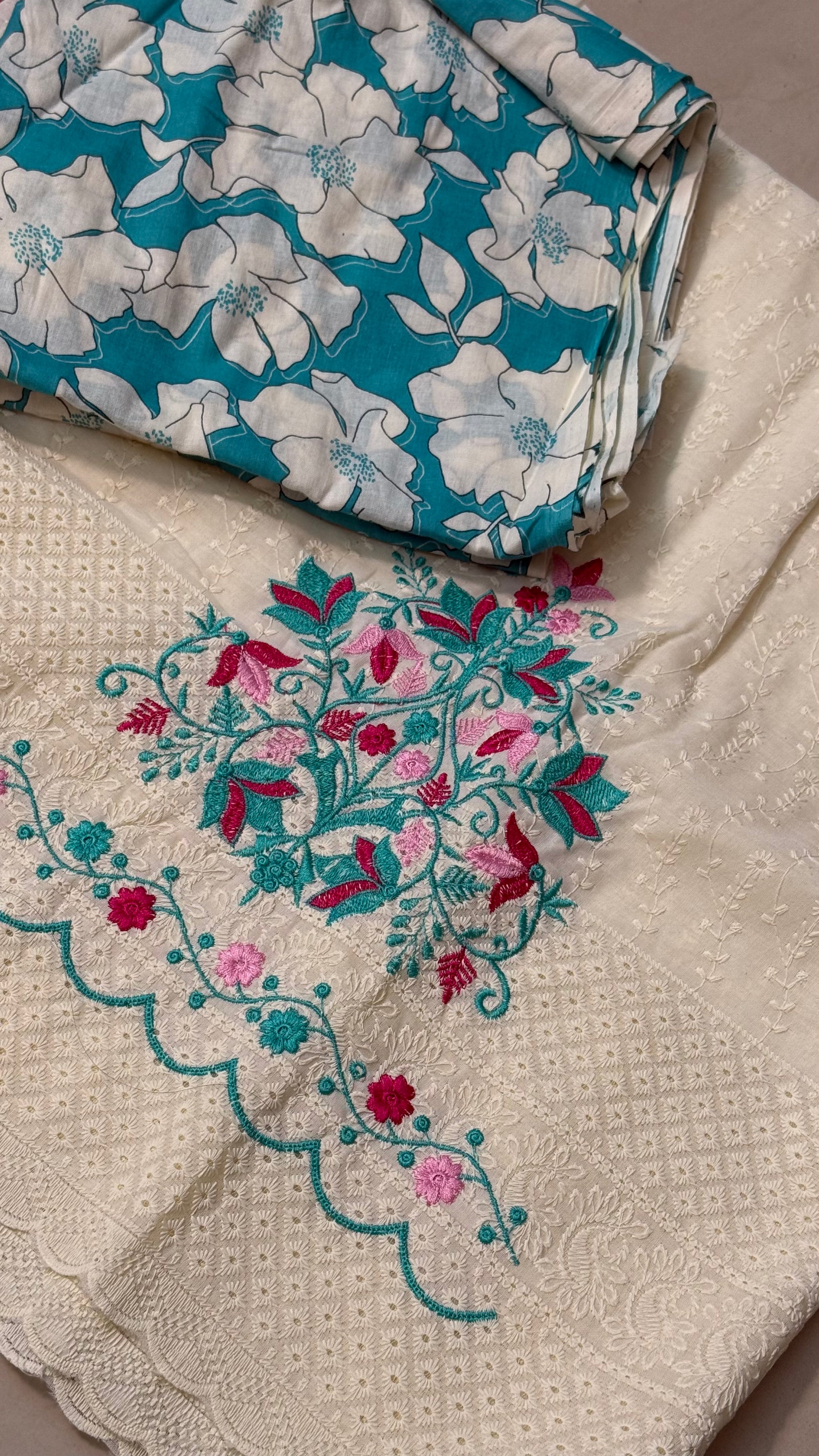 Chikankari mix and match