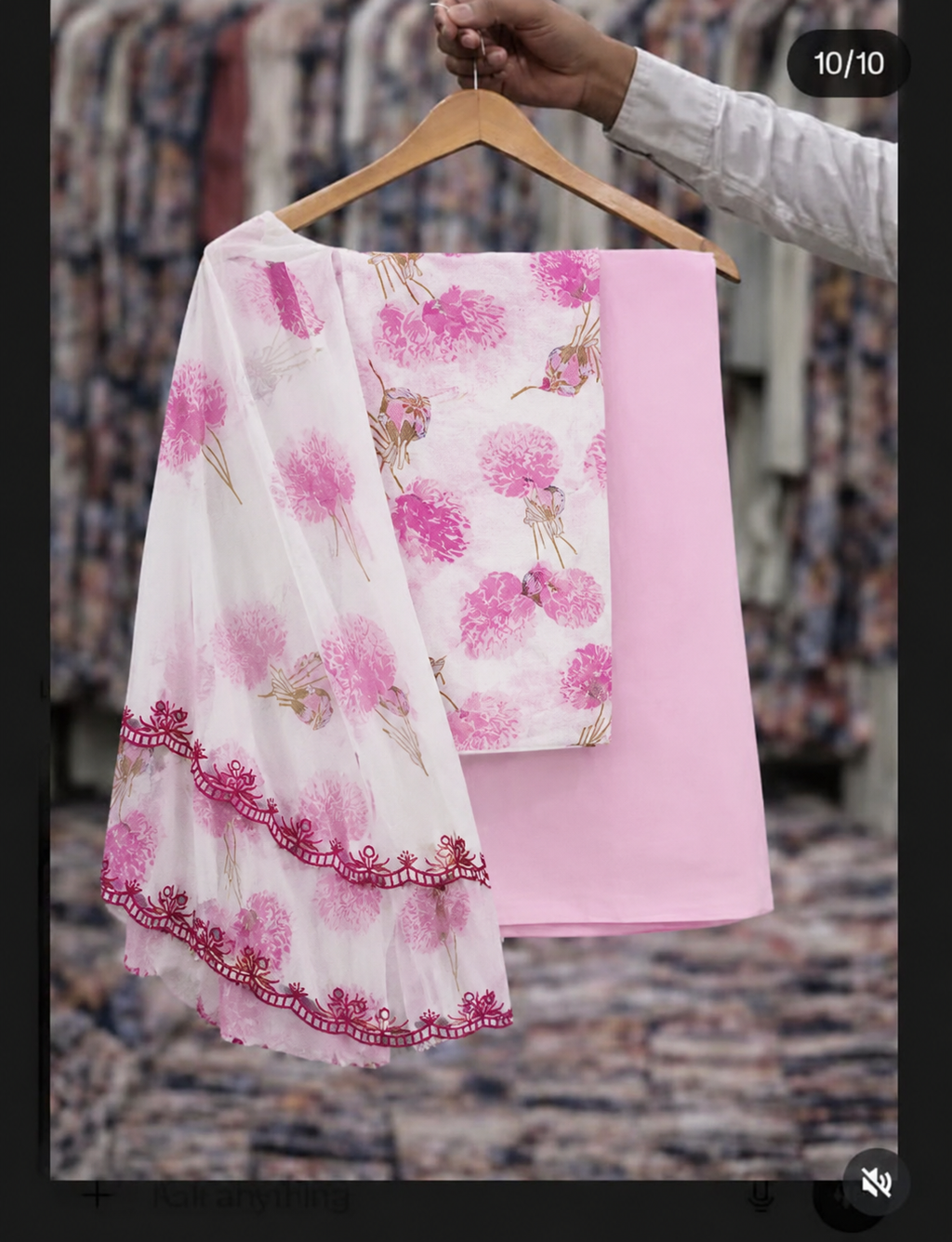 georgette suit
