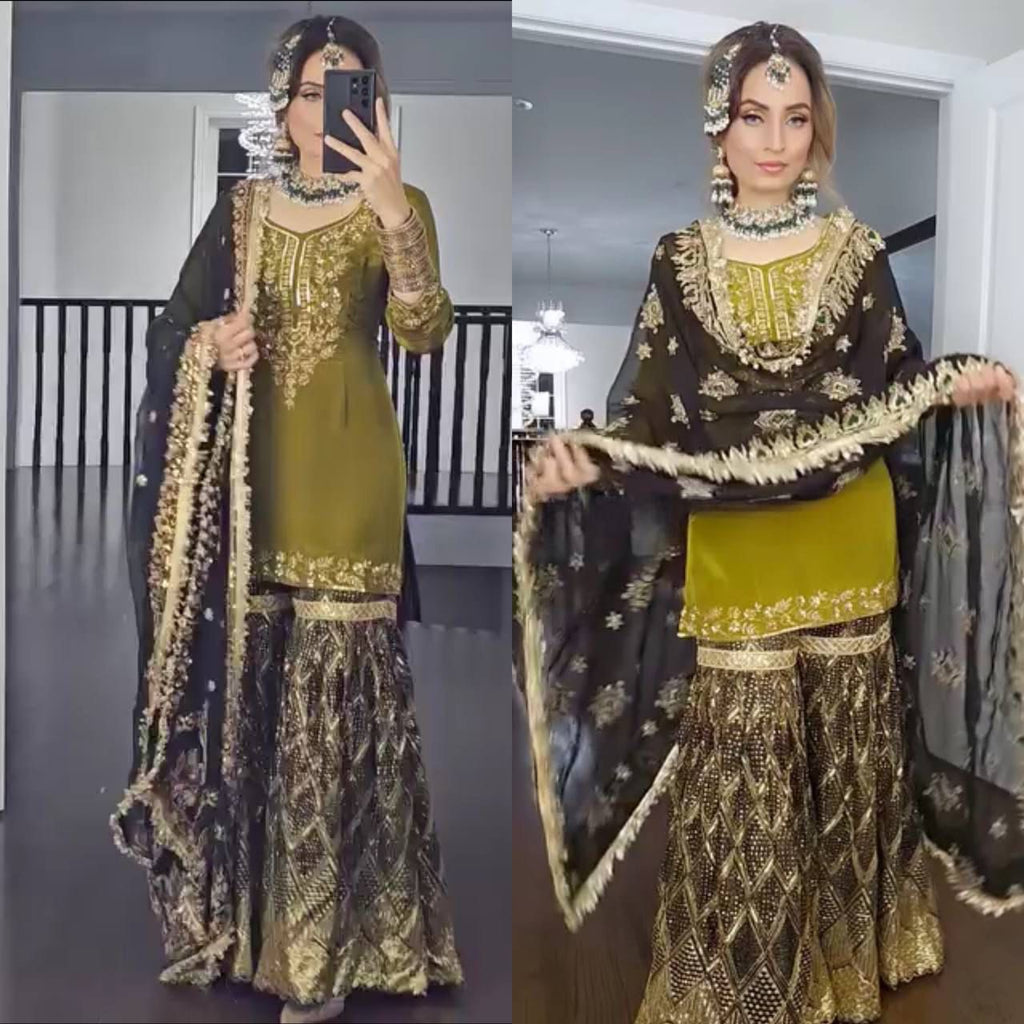 mehndi outfit