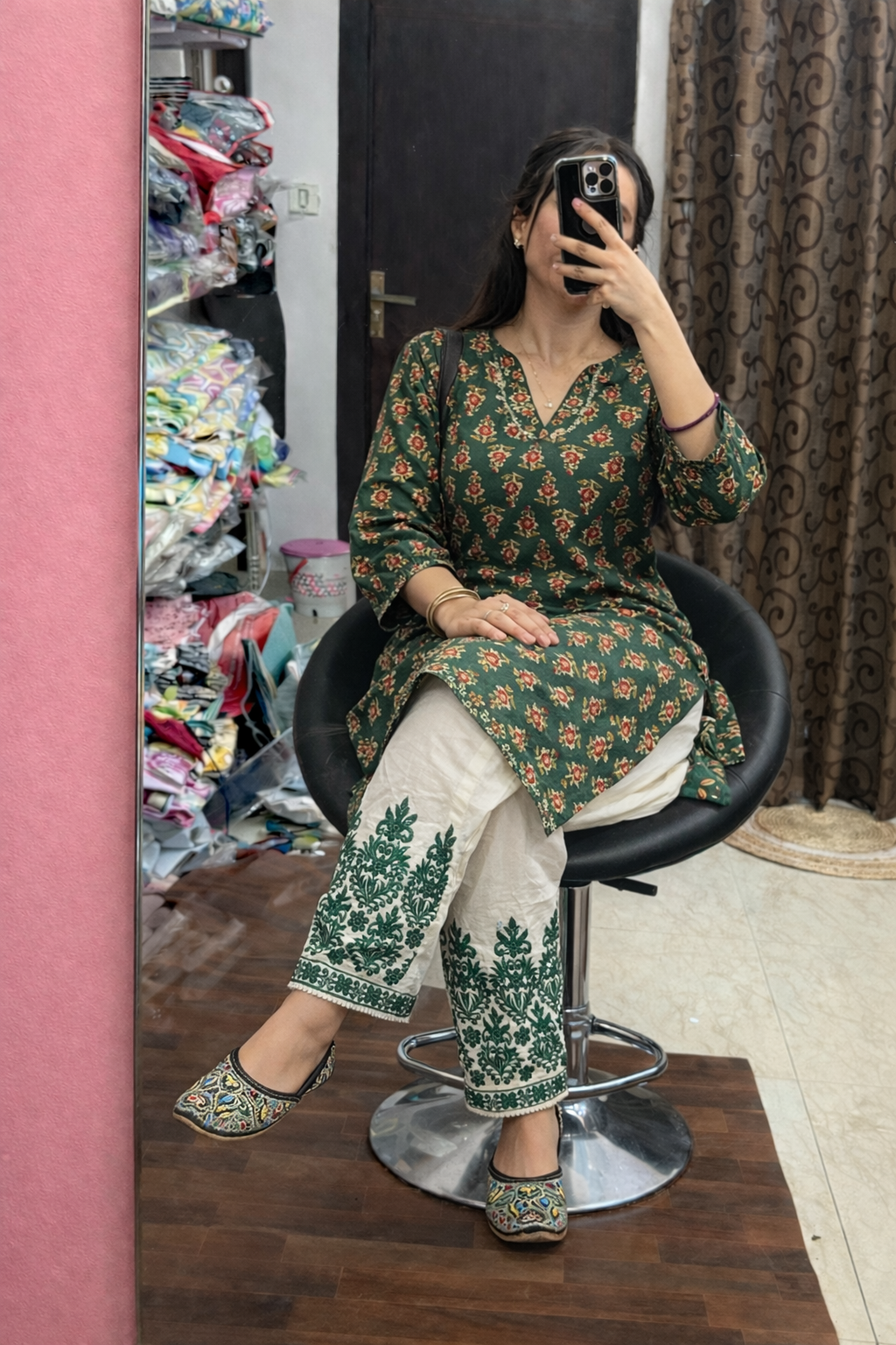 Kurta salwar cordset