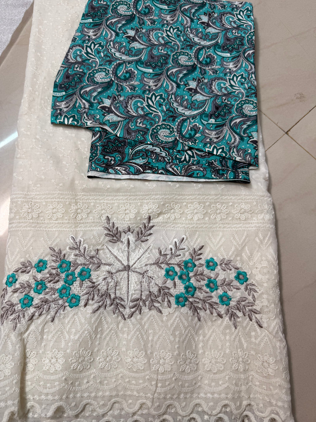 Chikankari mix and match