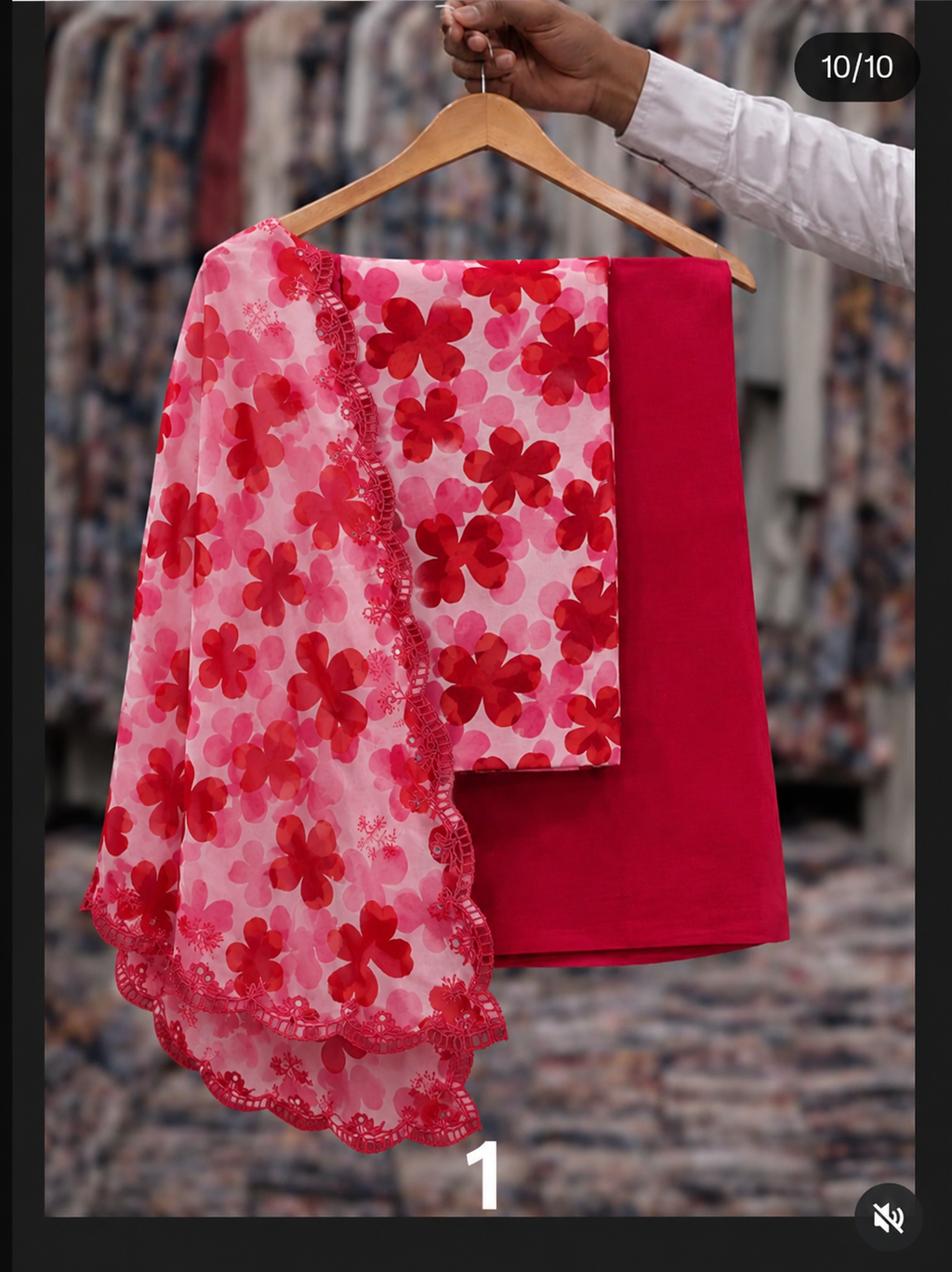 georgette suit