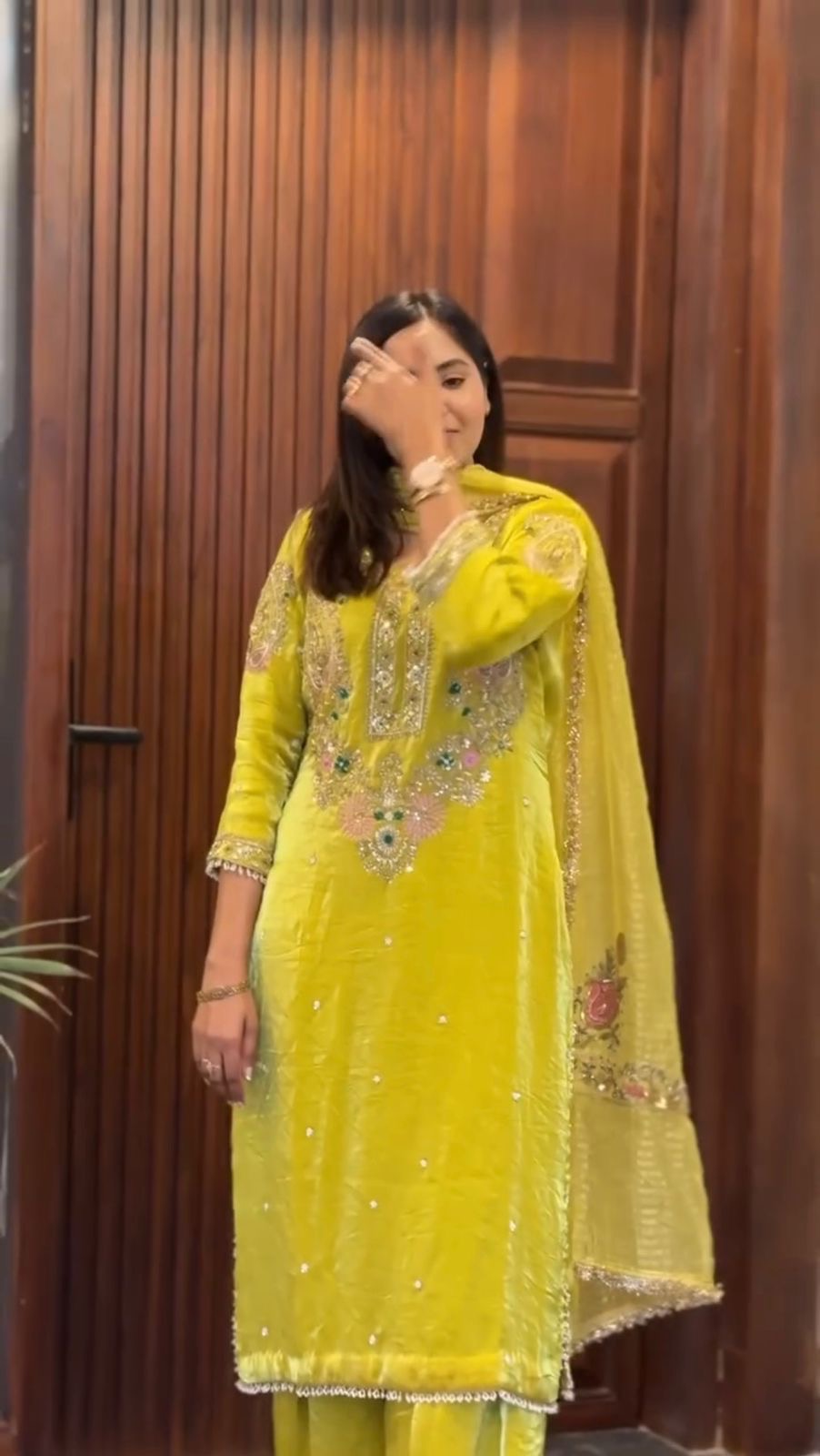 Bani sandhu inspired suit