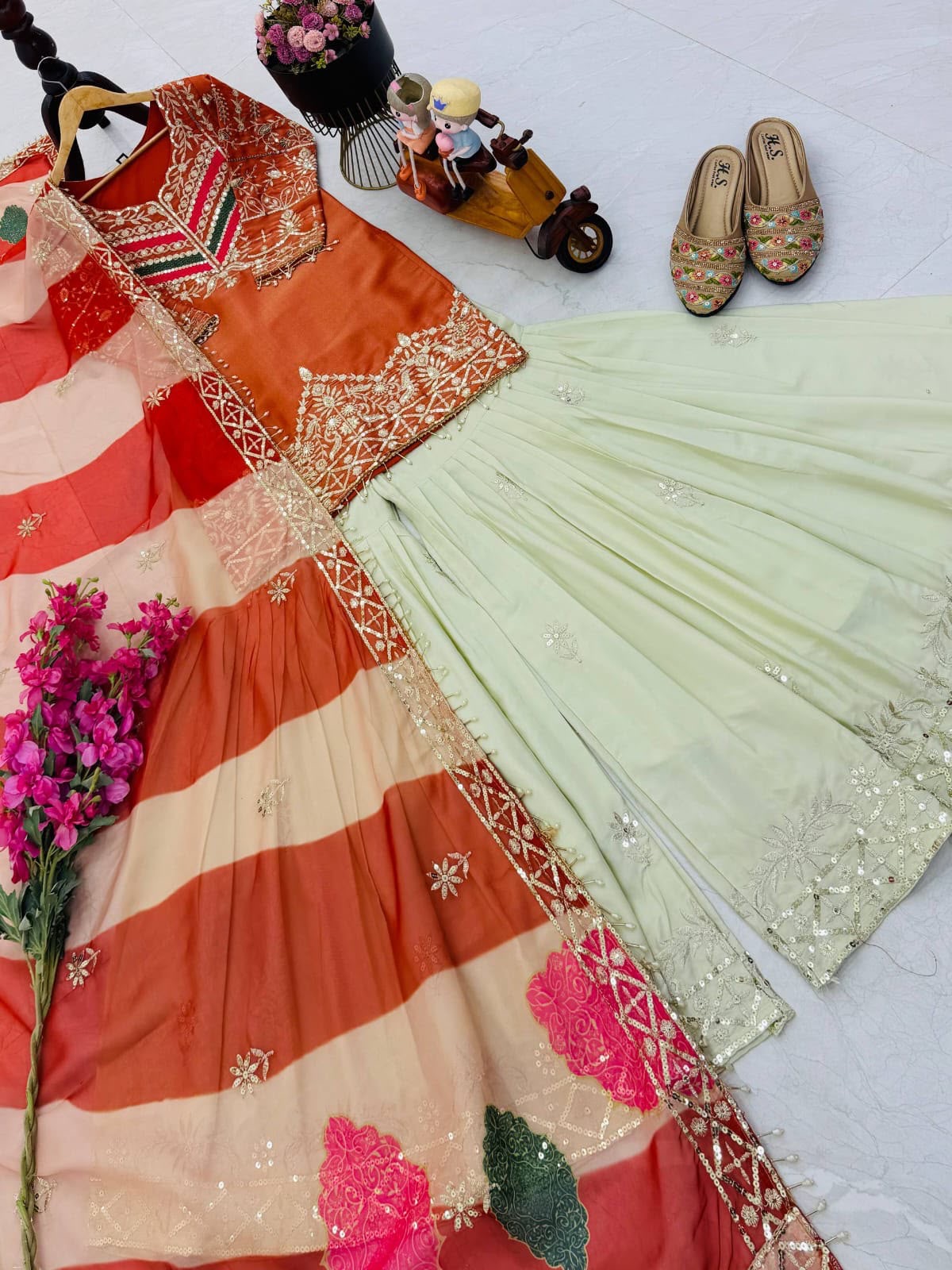 Sharara suit