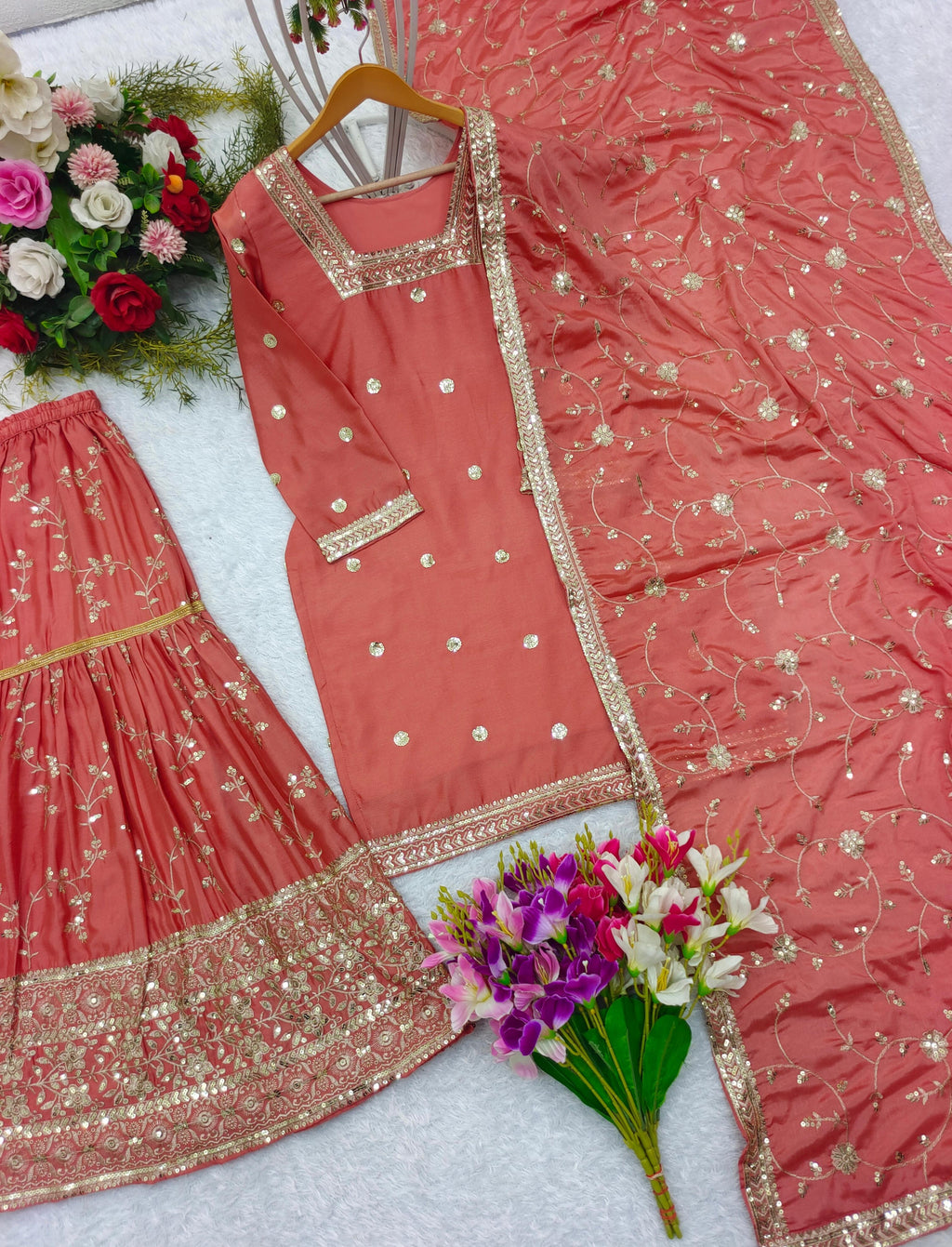 sharara suit