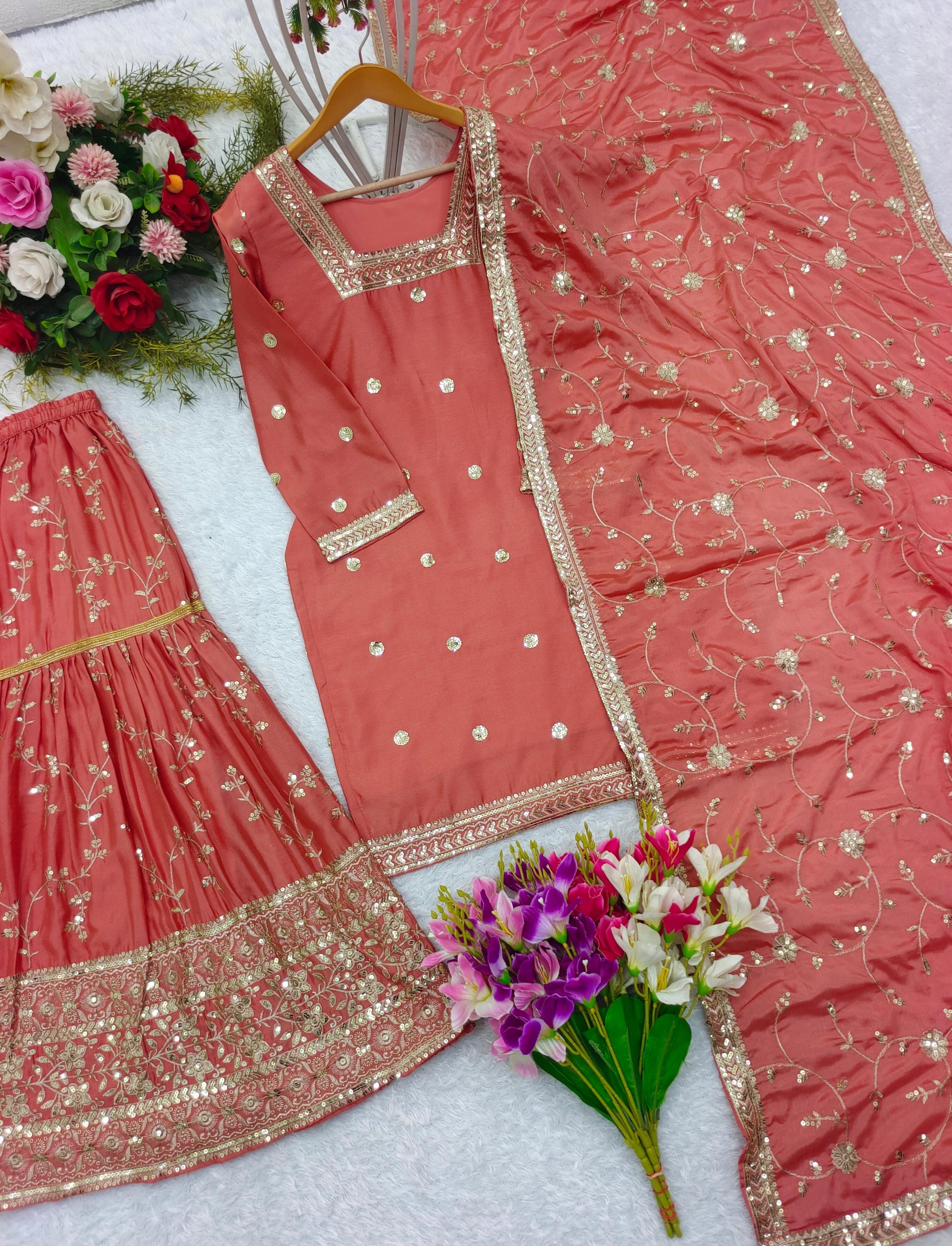 sharara suit