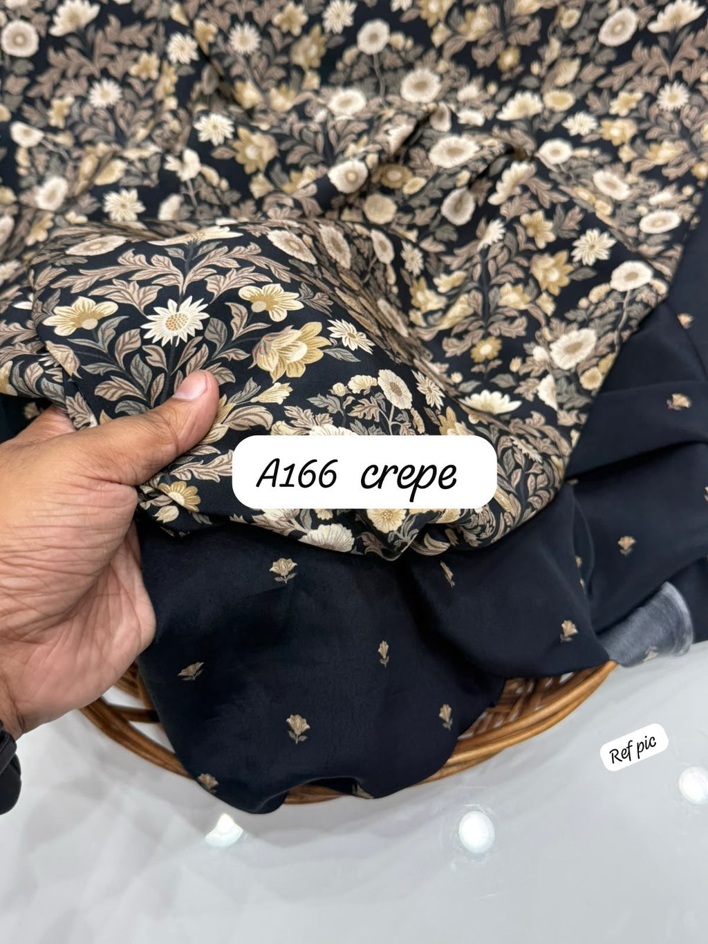 Viral crepe suits
