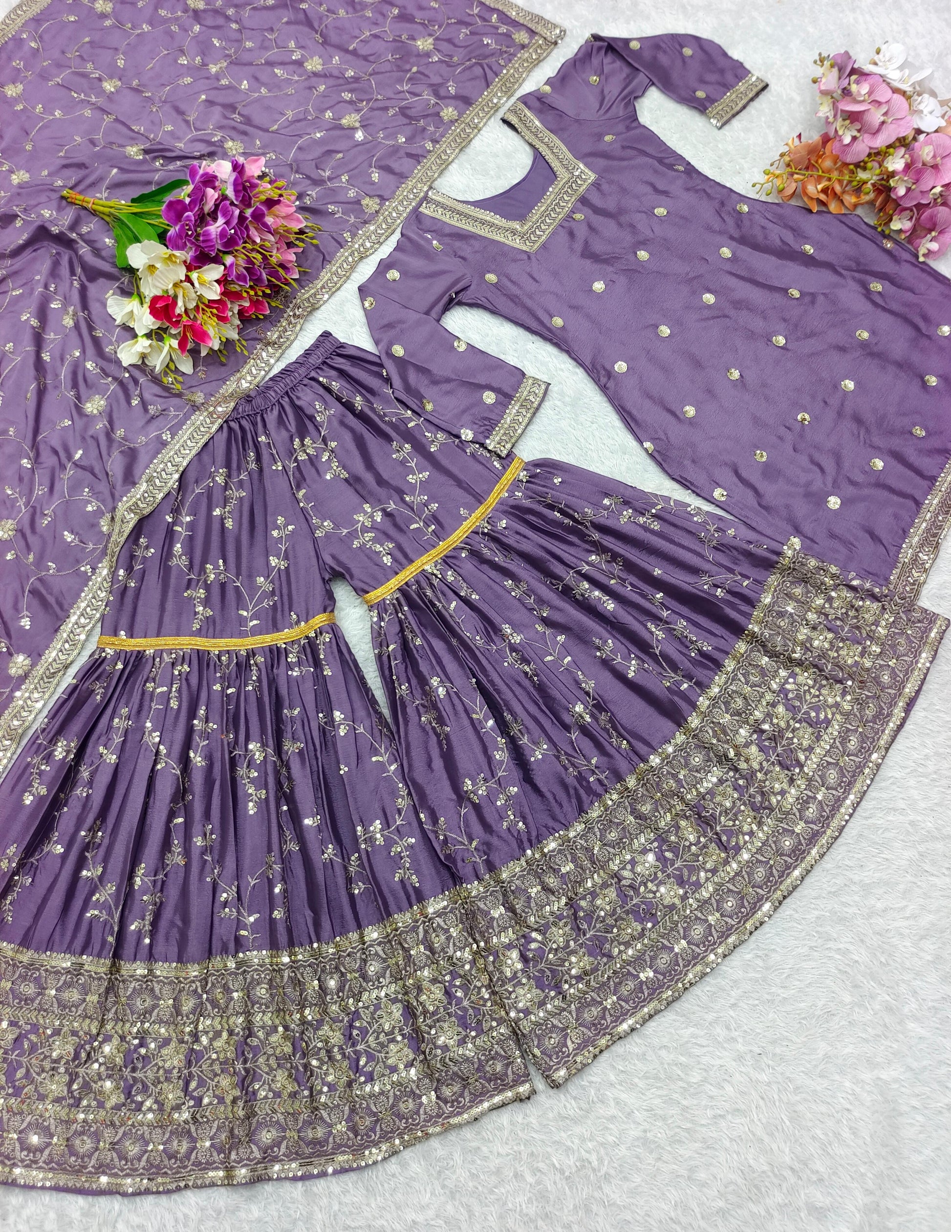 sharara suit