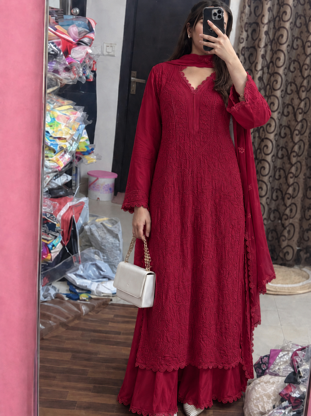 chikankari suits