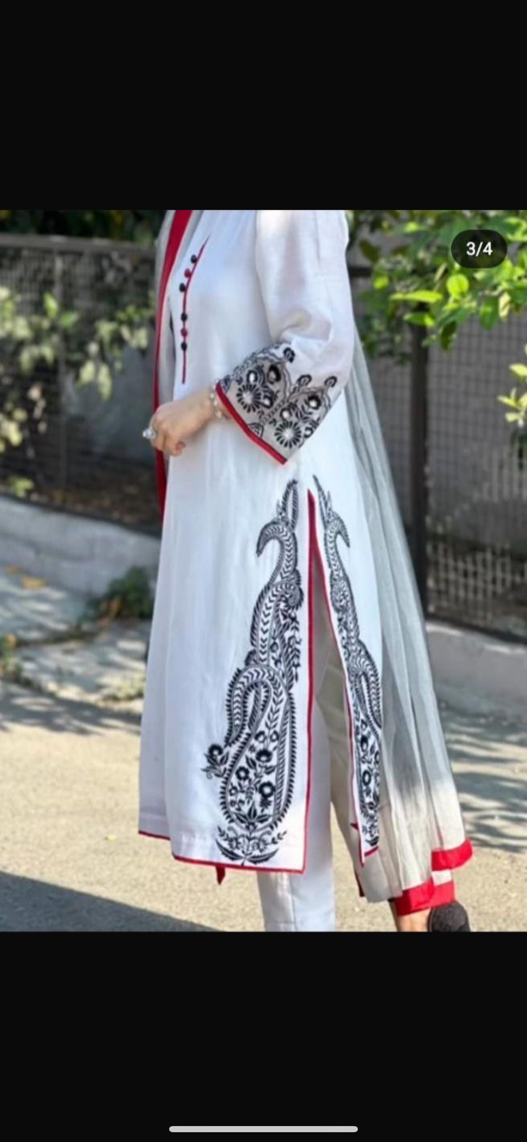 pakistani white suit