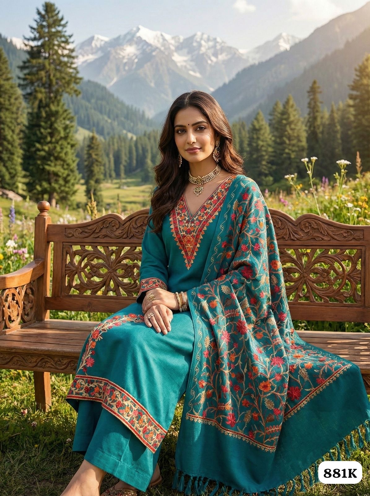 woolen kashmiri suits
