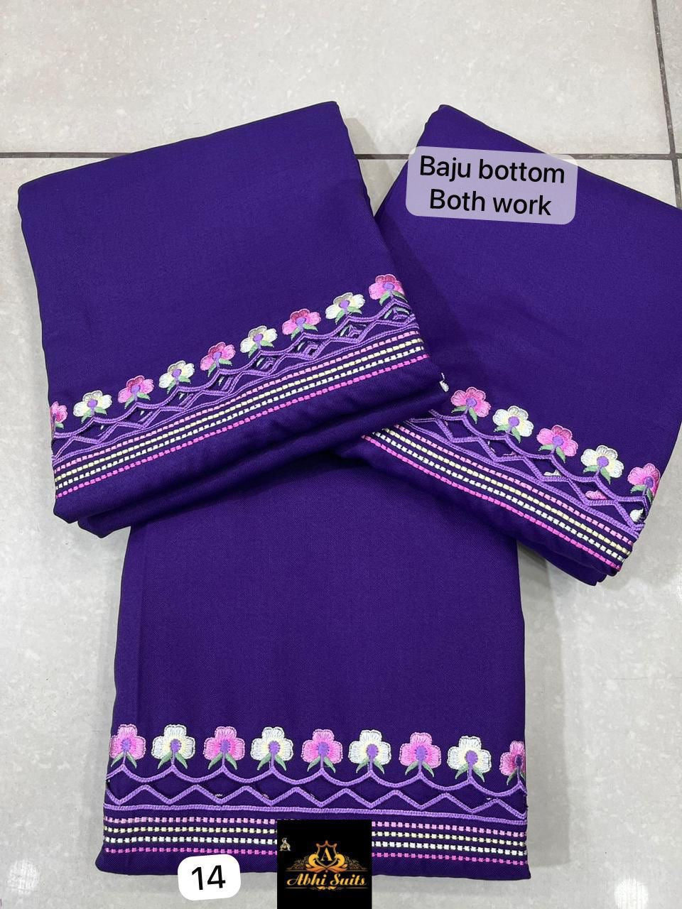 Pashmina suit