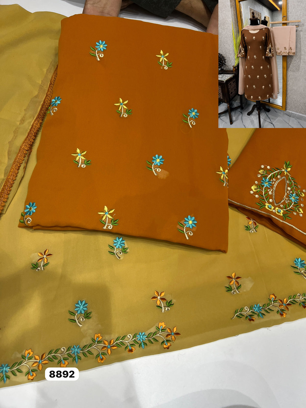 Unstitched suit wedding