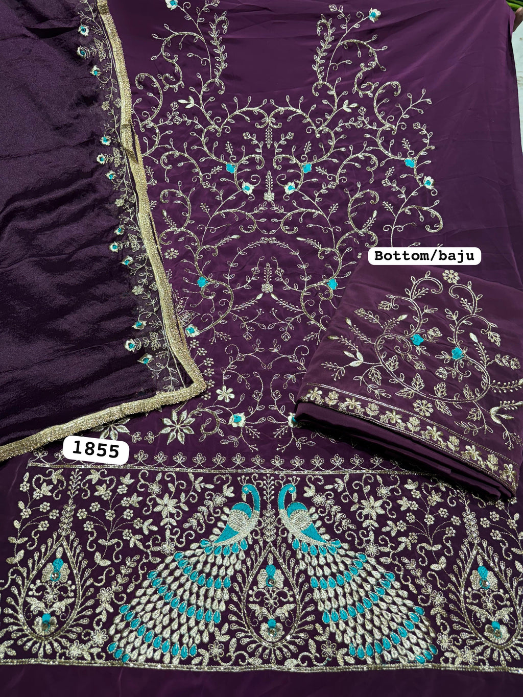 Peacock suit