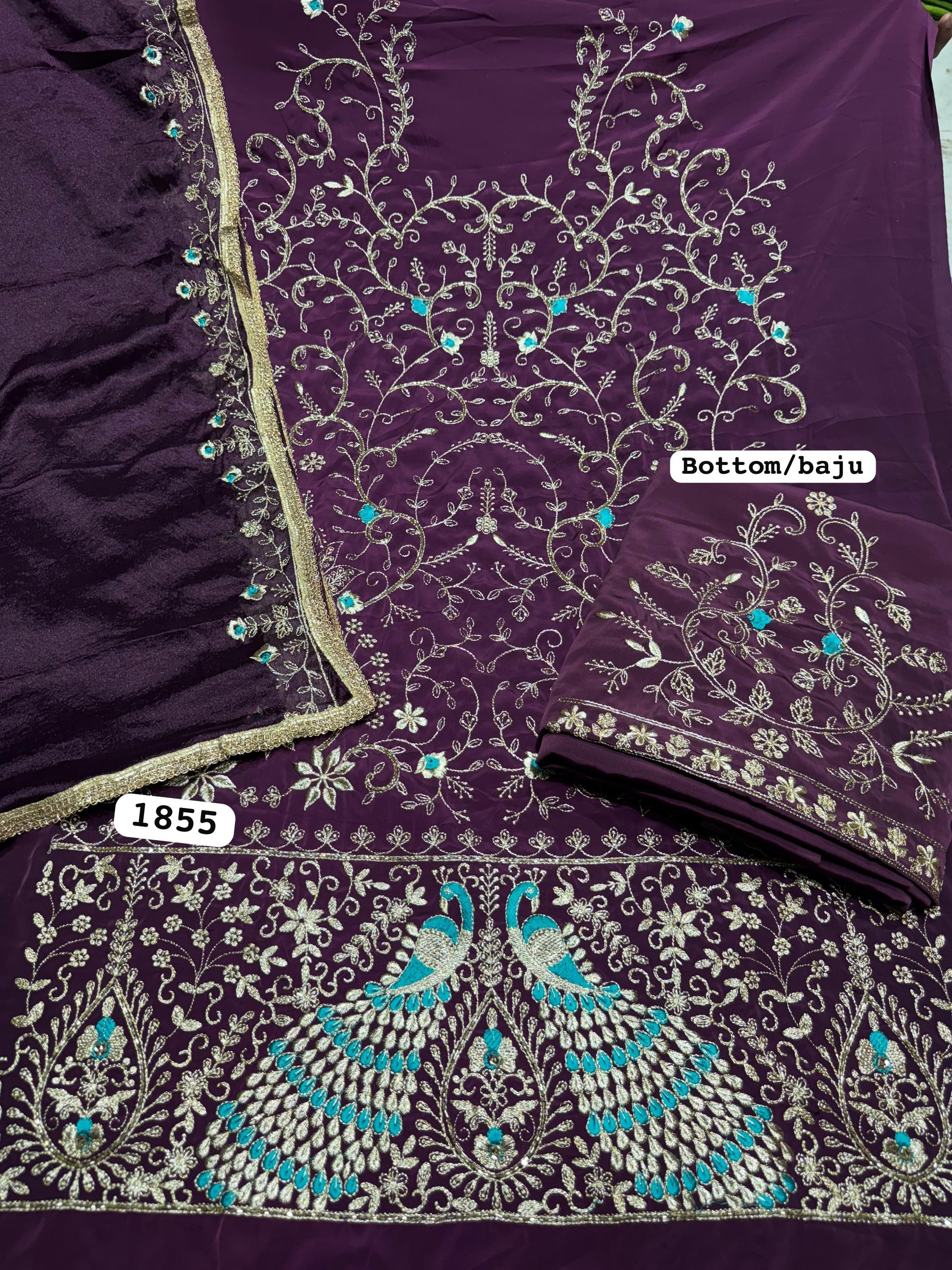Peacock suit