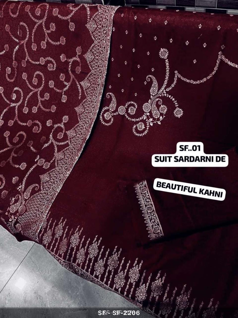 Pashmina suit