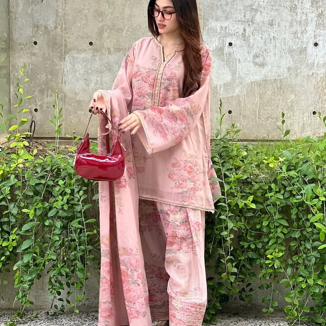 floral farshi suit