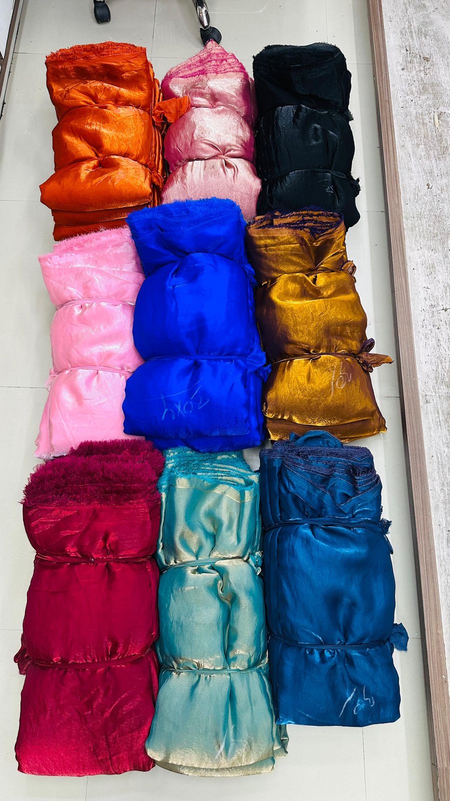 Fendy silk two tone