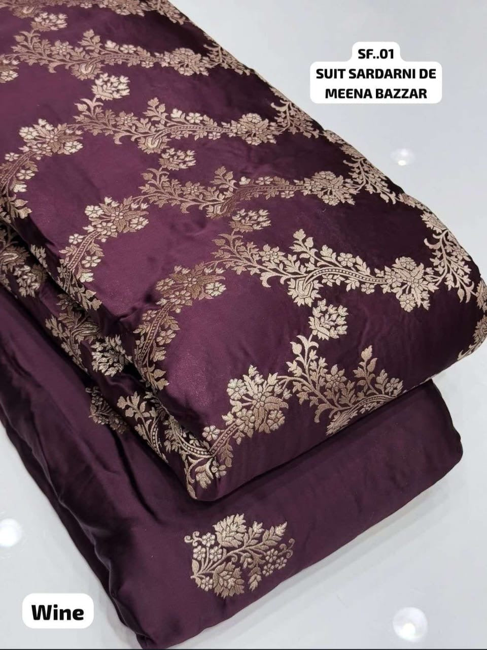 satin silk brocade