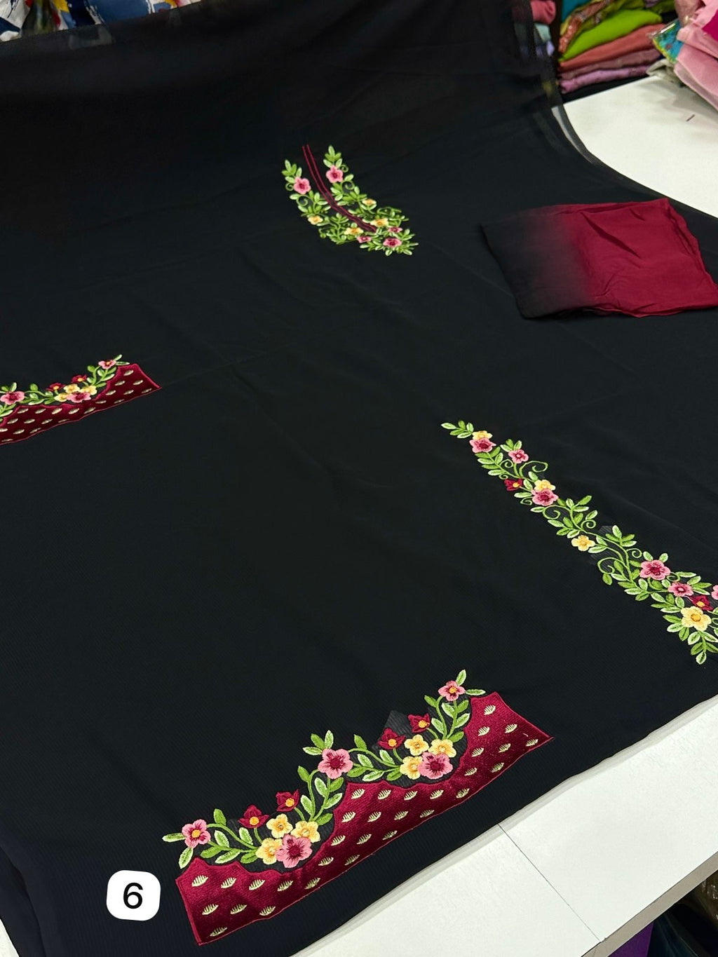 Georgette kadayi suit