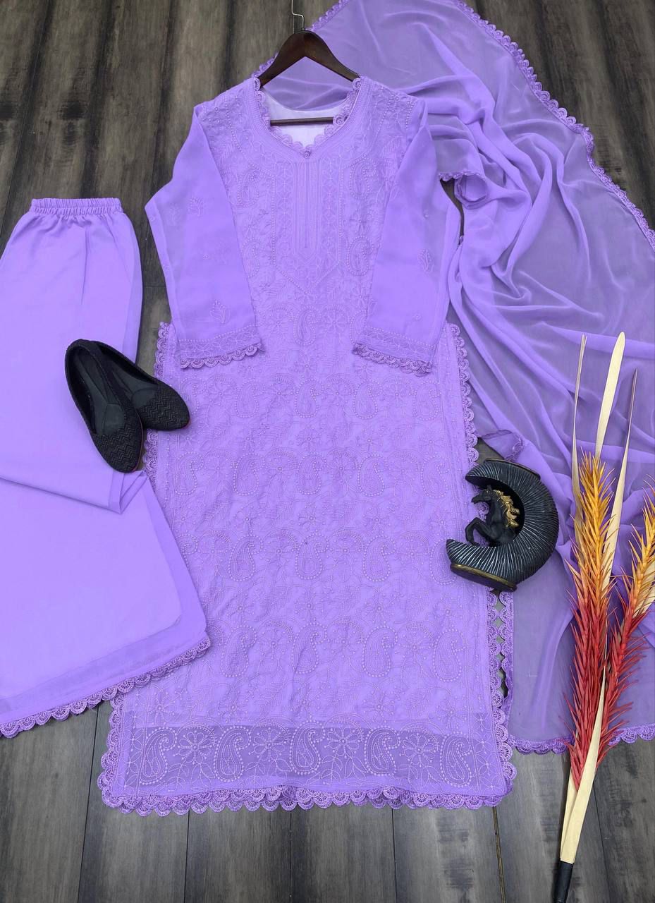 Chikankari suits
