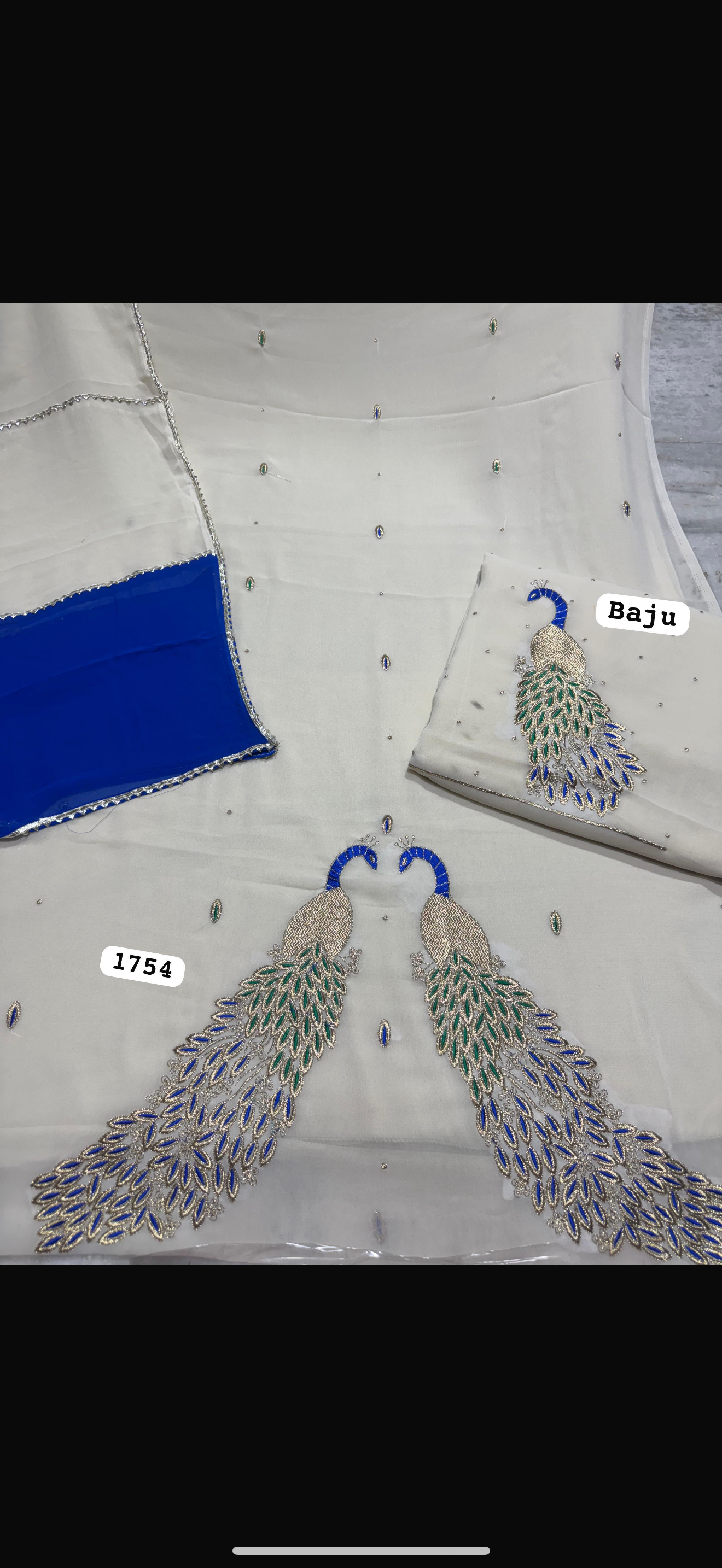 Peacock suit