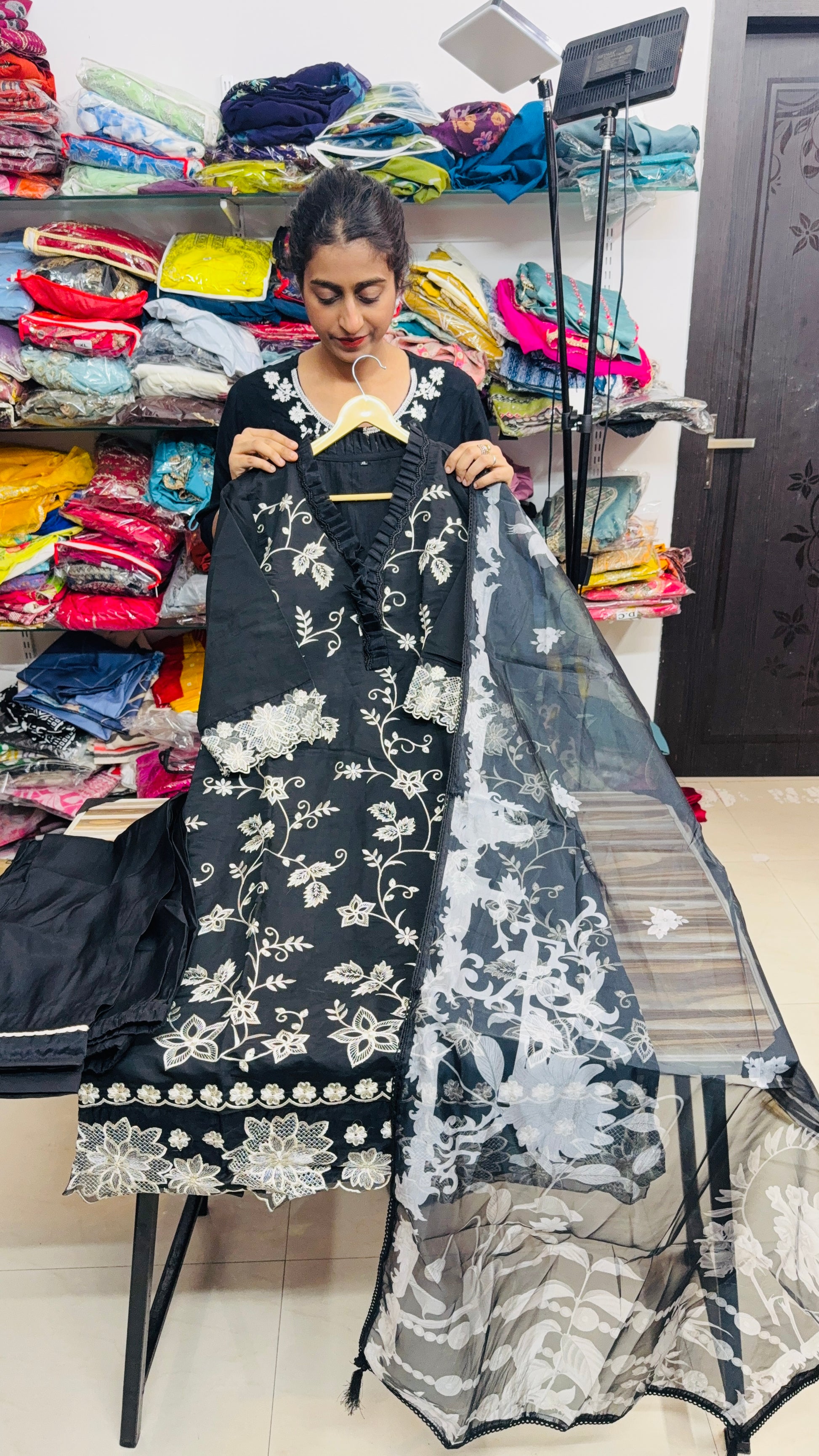 stitched suit