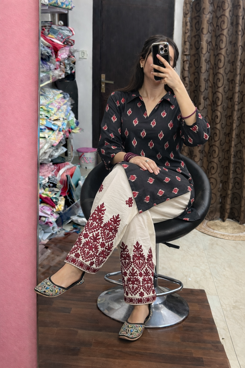 Kurta salwar cordset