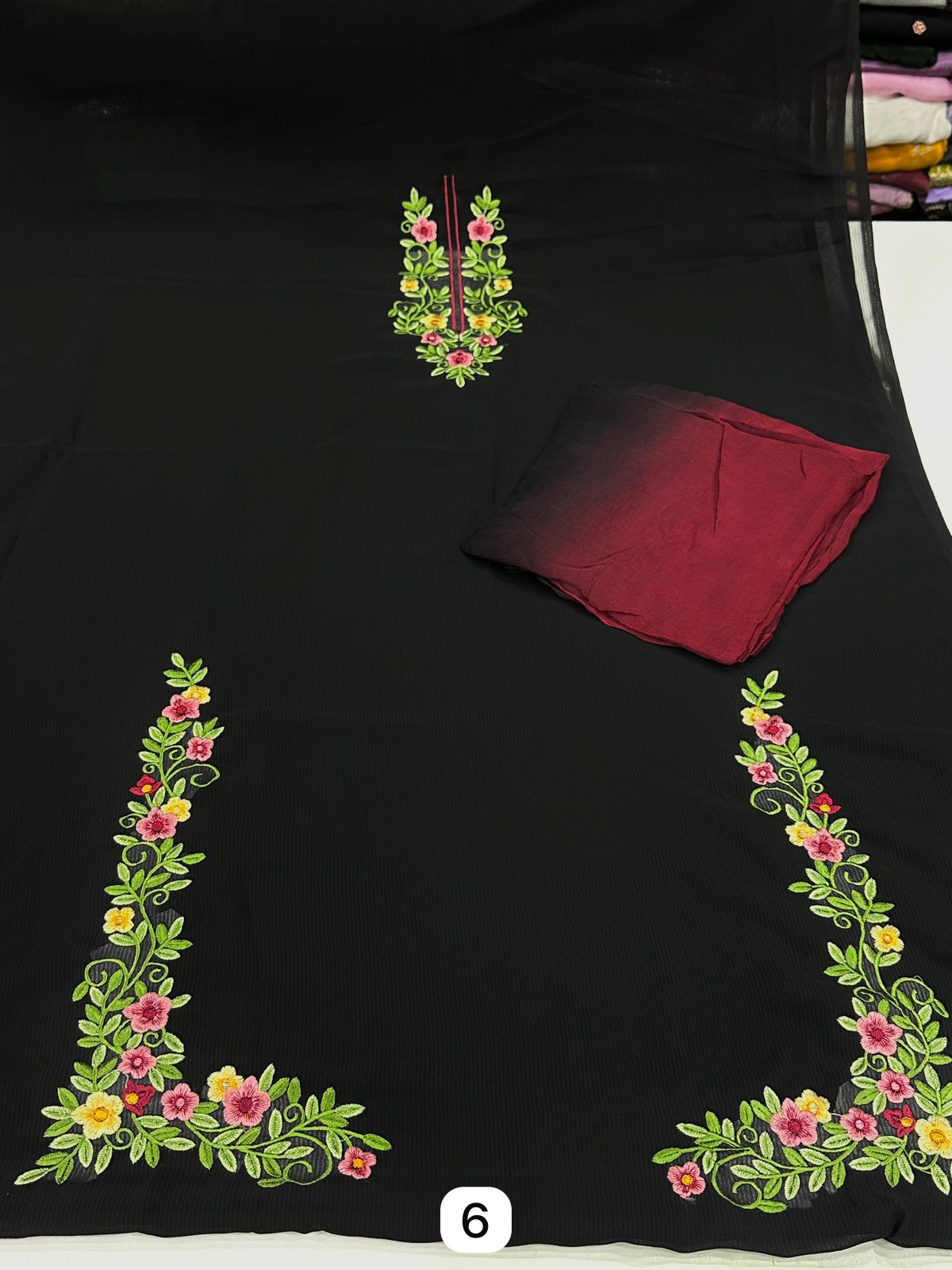 Georgette kadayi suit