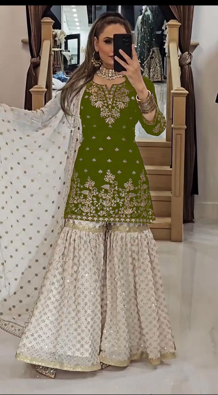 Sharara suit