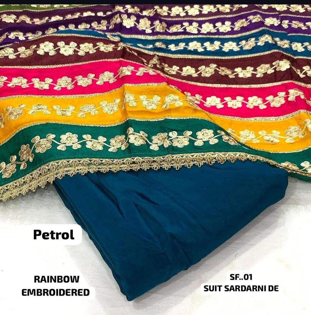 Fabric with dupatta
