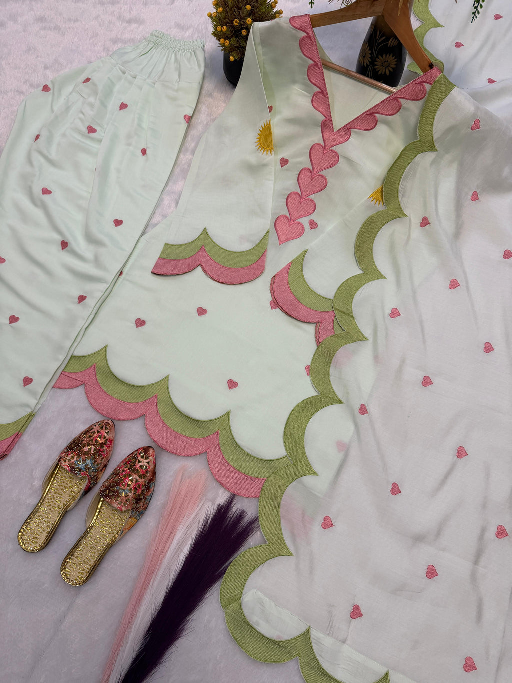 Heart farshi salwar