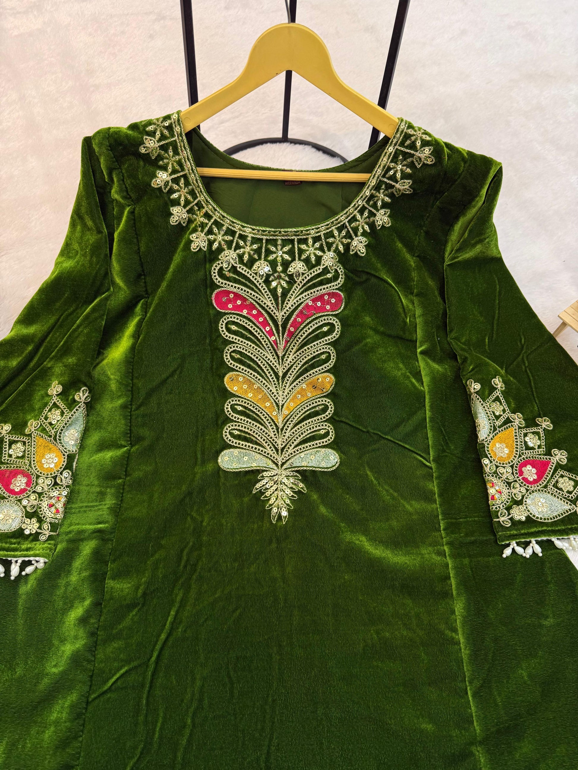velvet cordset