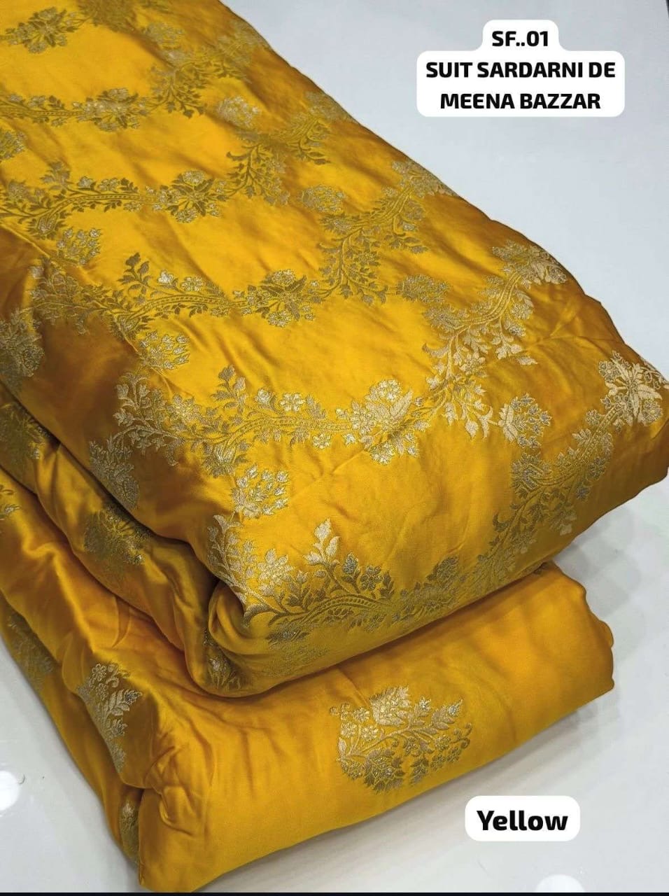 satin silk brocade