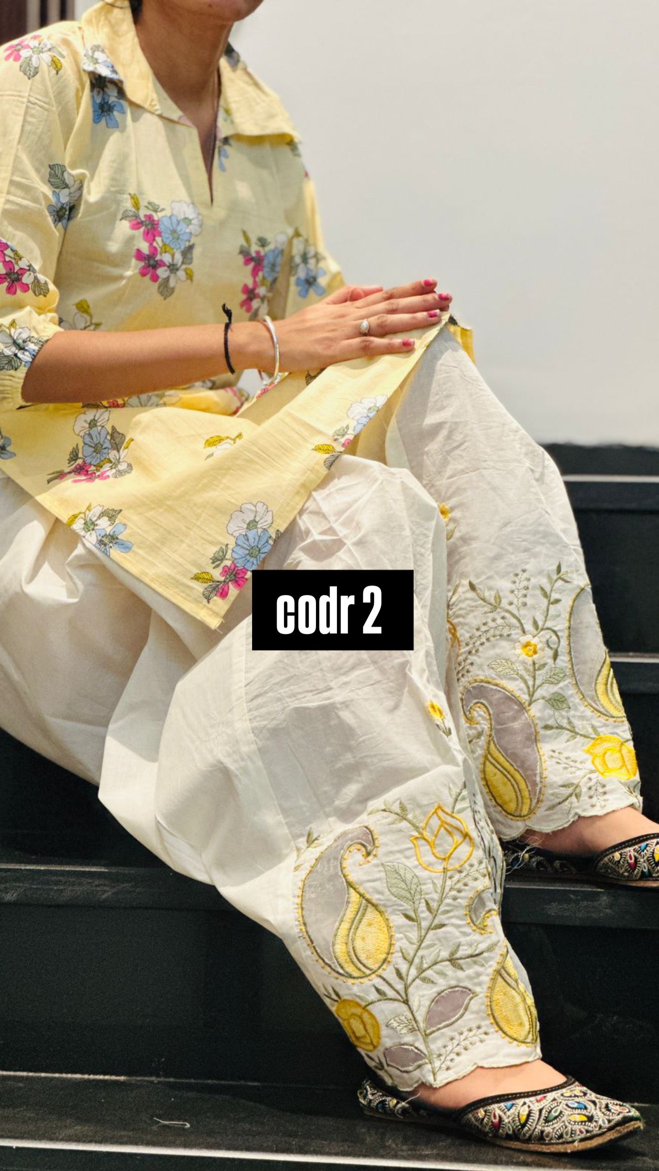 Patiala salwar cordset