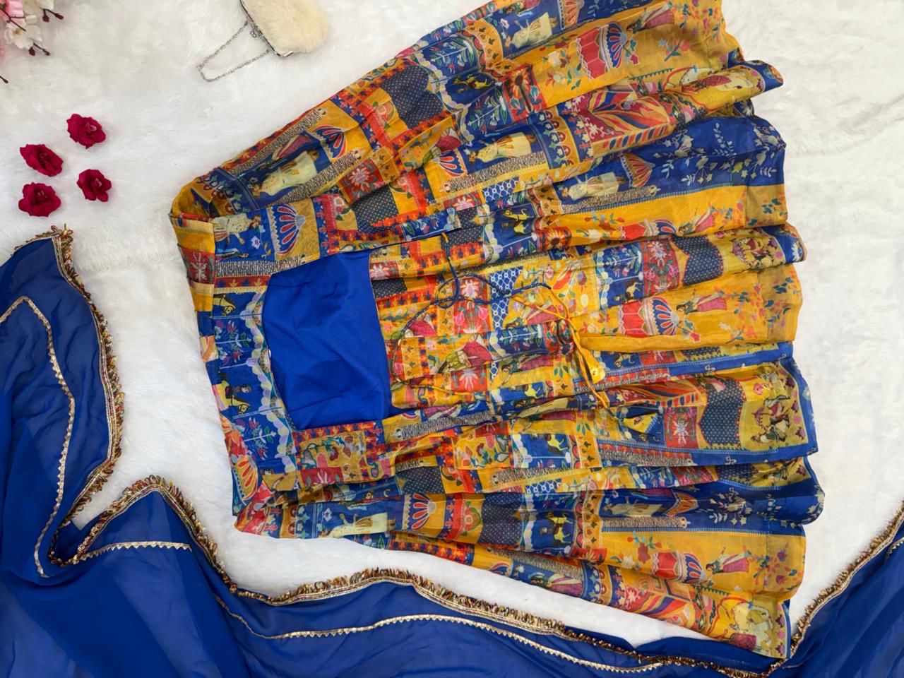 Raja rani stitched gown