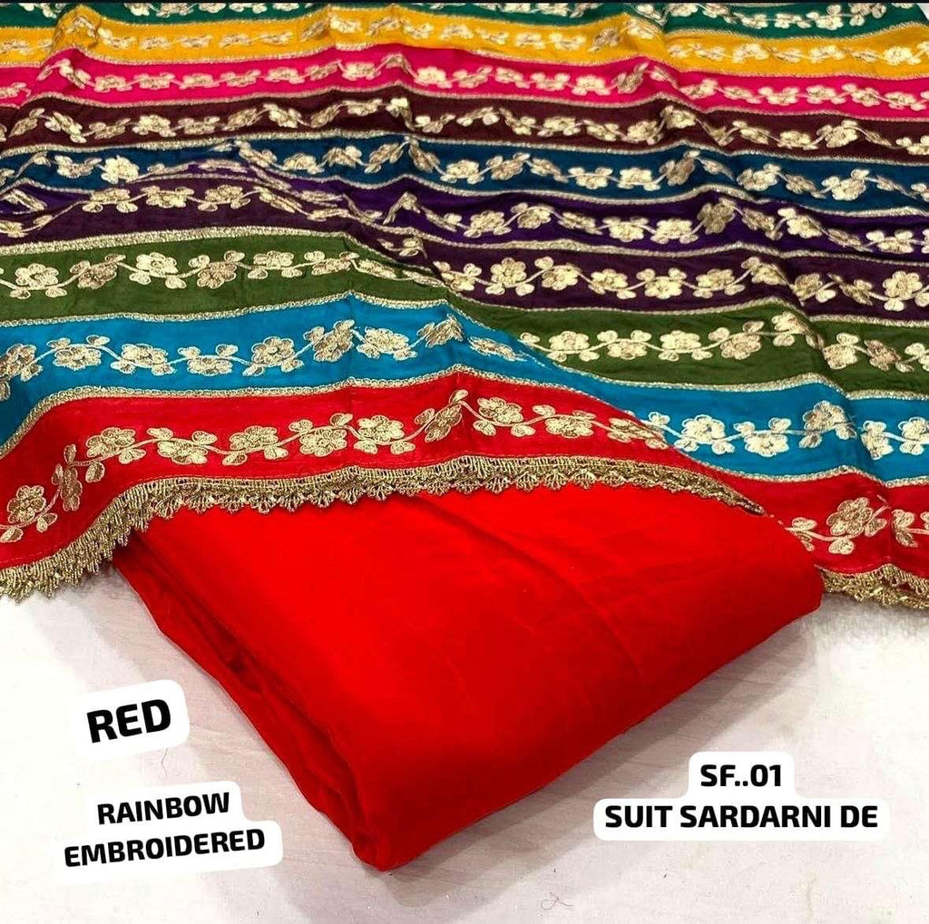 Fabric with dupatta