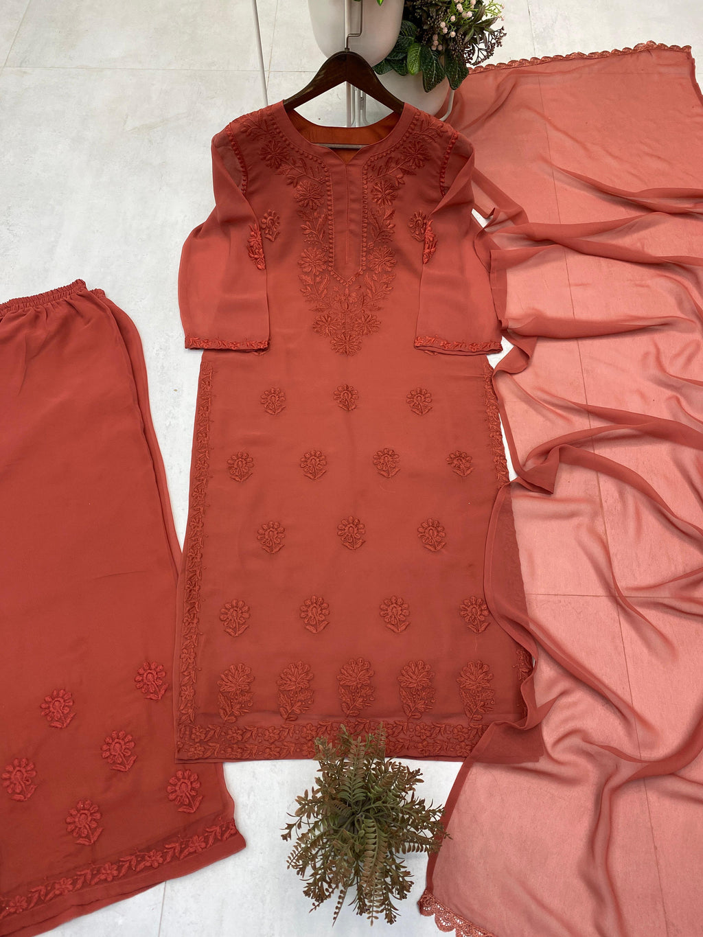 Chikankari suits