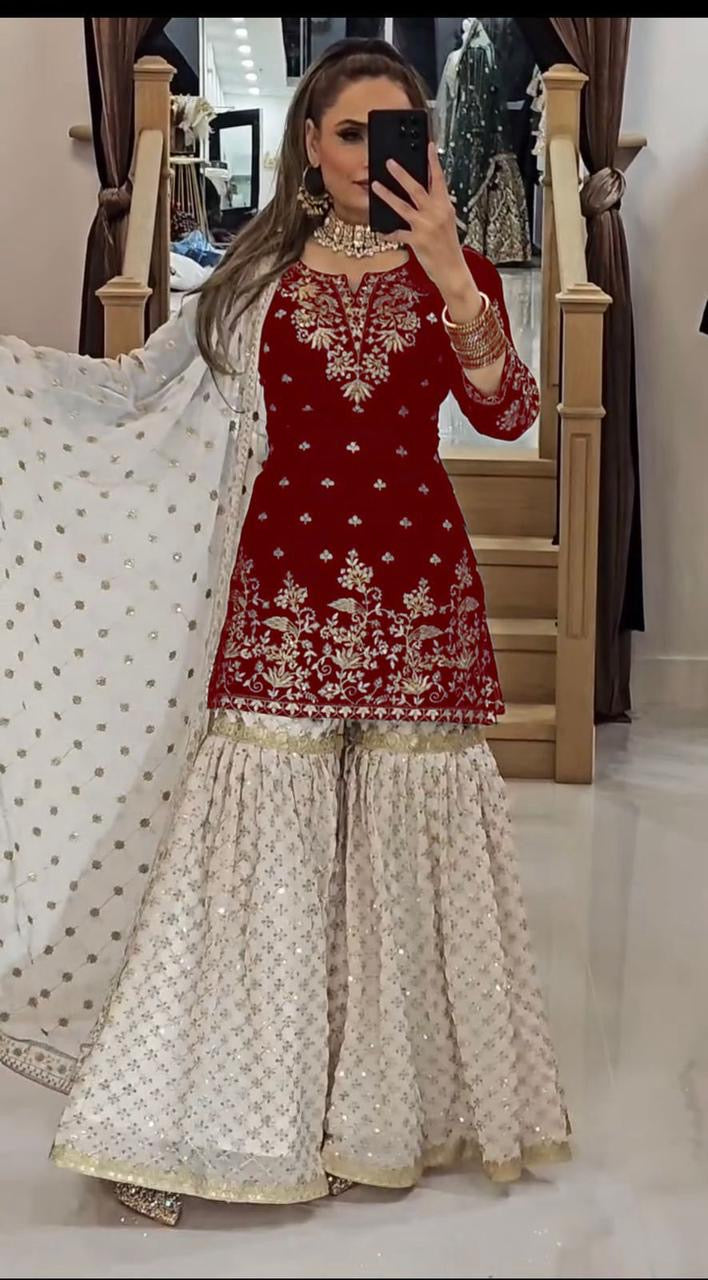 Sharara suit