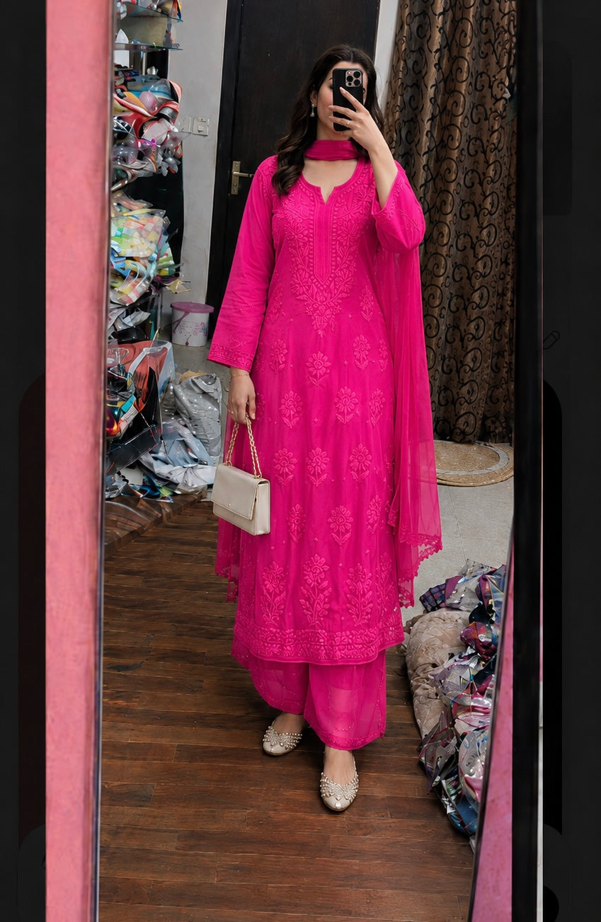 Chikankari suits
