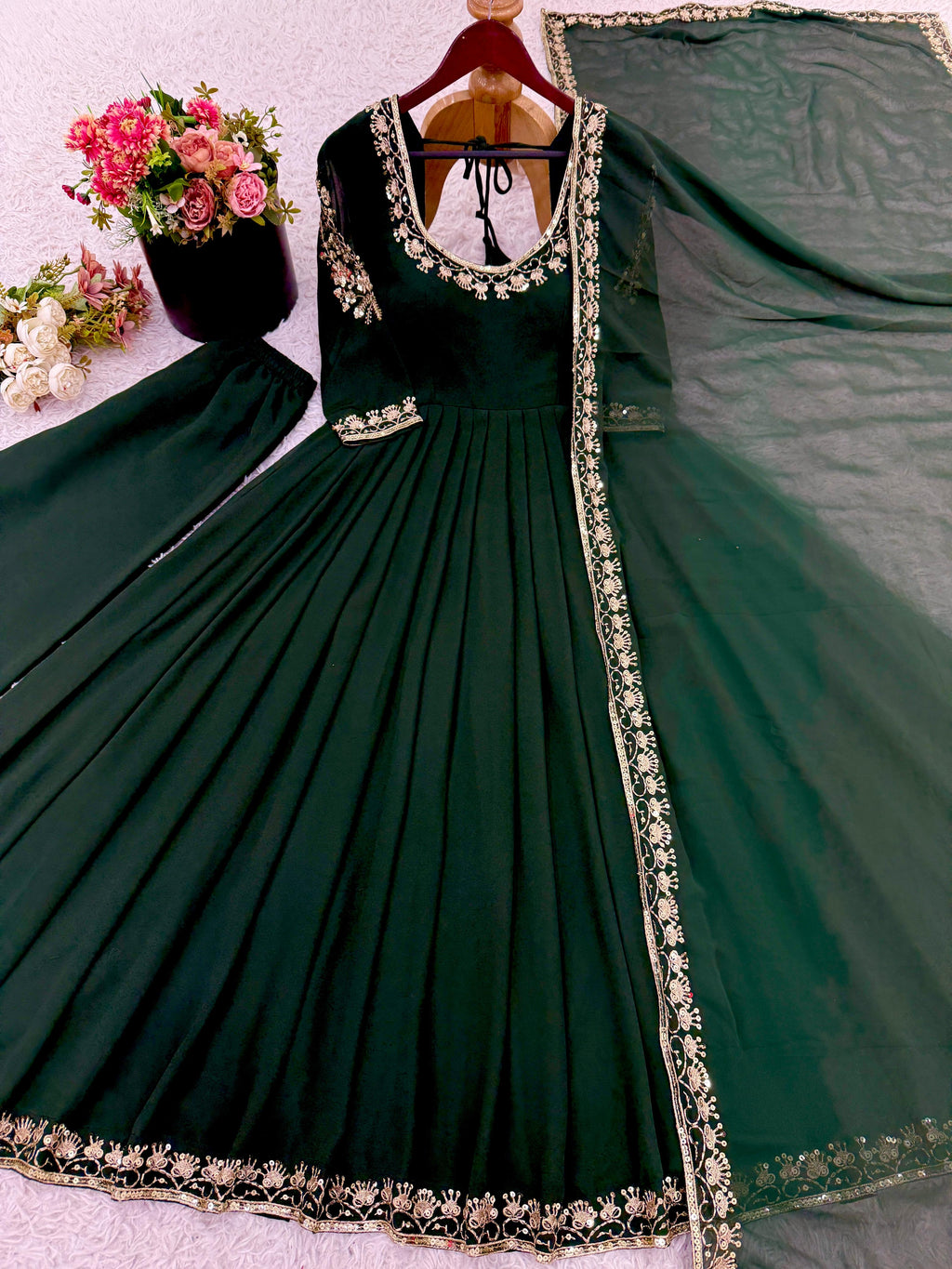 Georgette anarkali