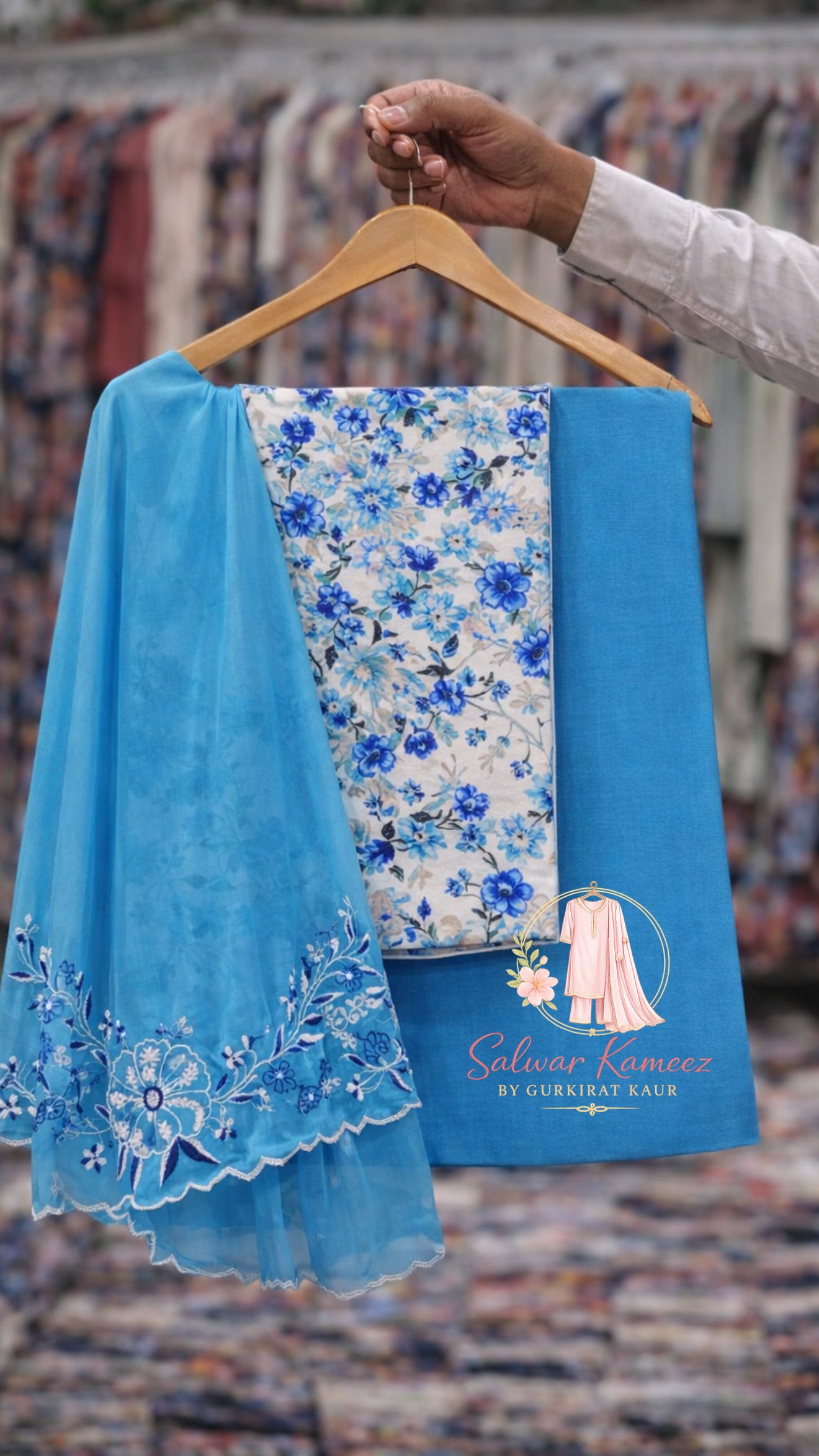Unstitched georgette