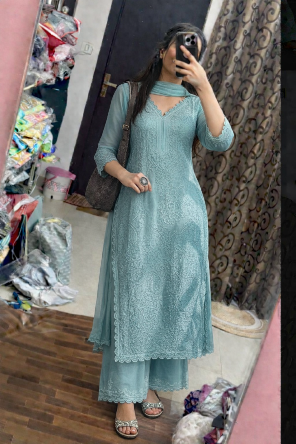 Chikankari suits